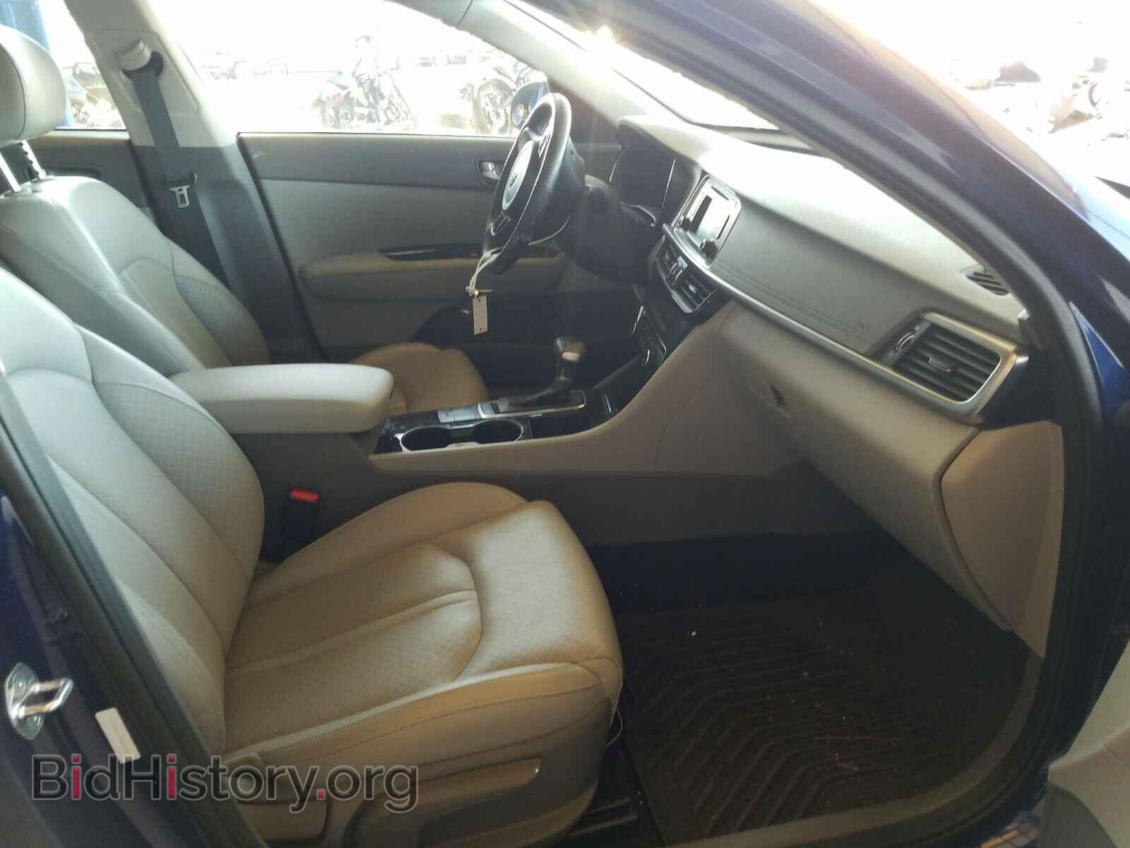 2016 KIA OPTIMA - VIN: 5XXGU4L35GG010337 - Фото 5