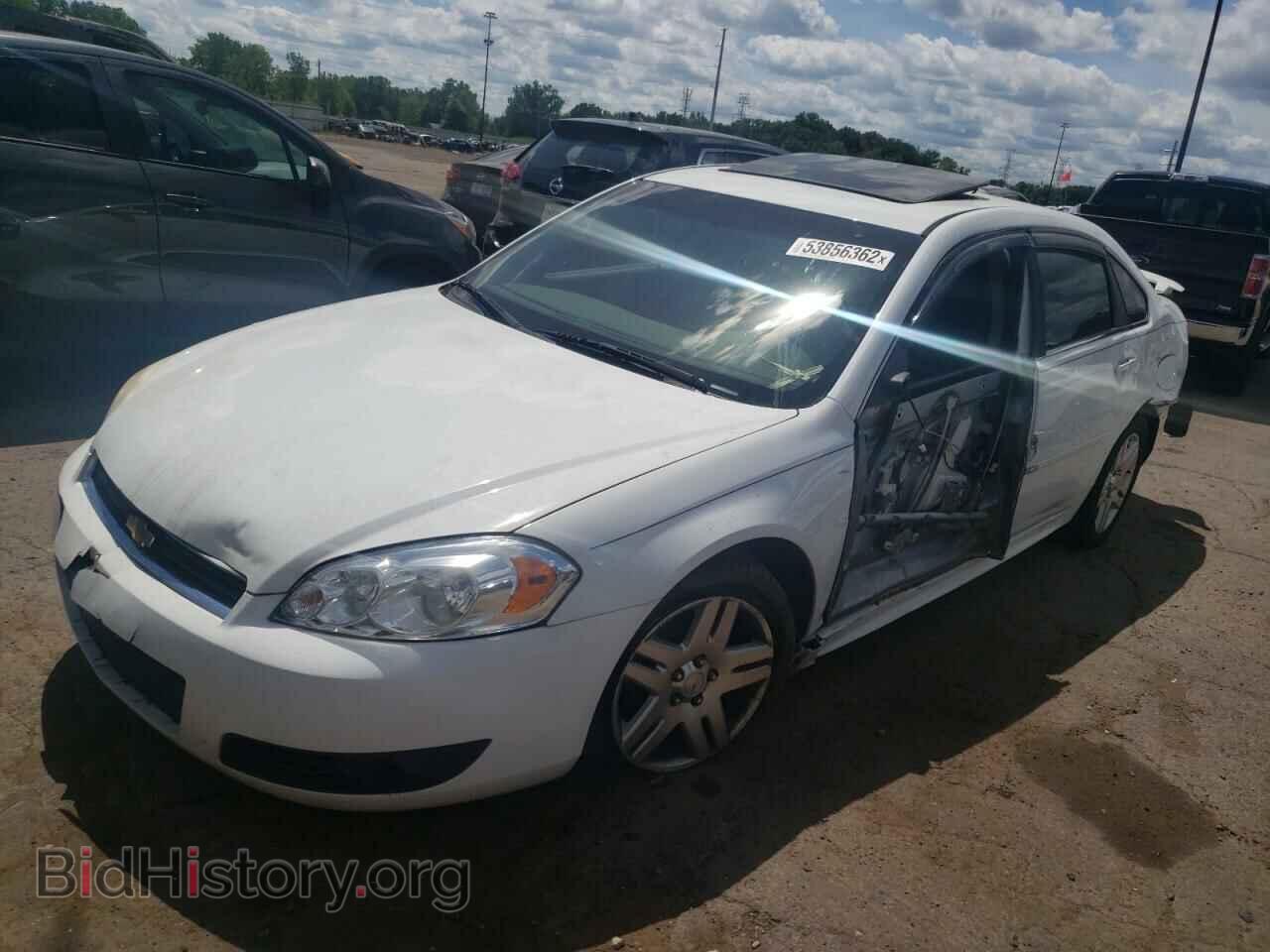 2011 CHEVROLET IMPALA - VIN: 2G1WB5EK2B1274716 - Фото 2