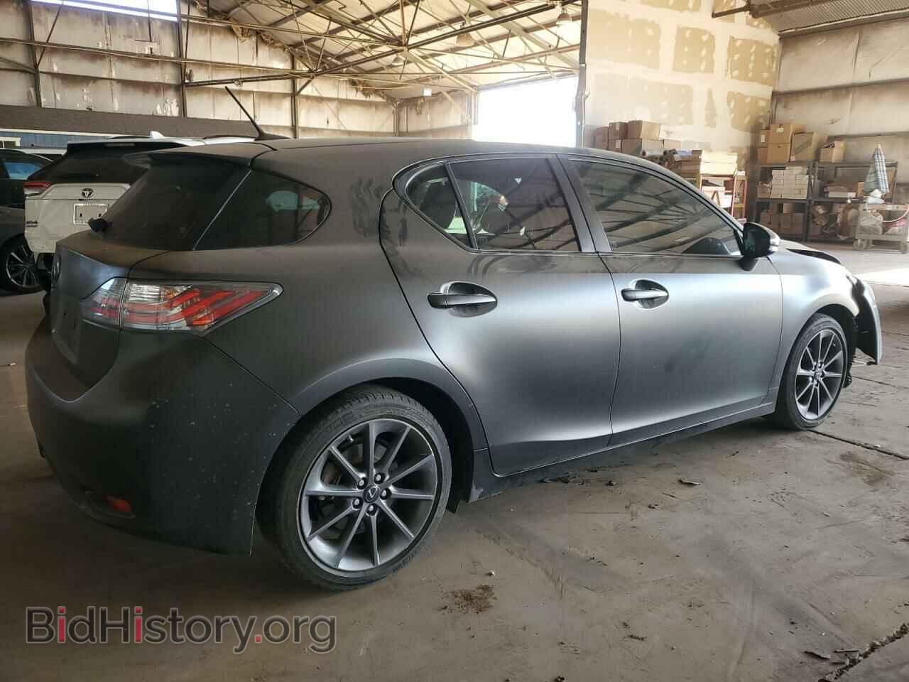 2012 LEXUS CT 200 - VIN: JTHKD5BH3C2103532 - Фото 3