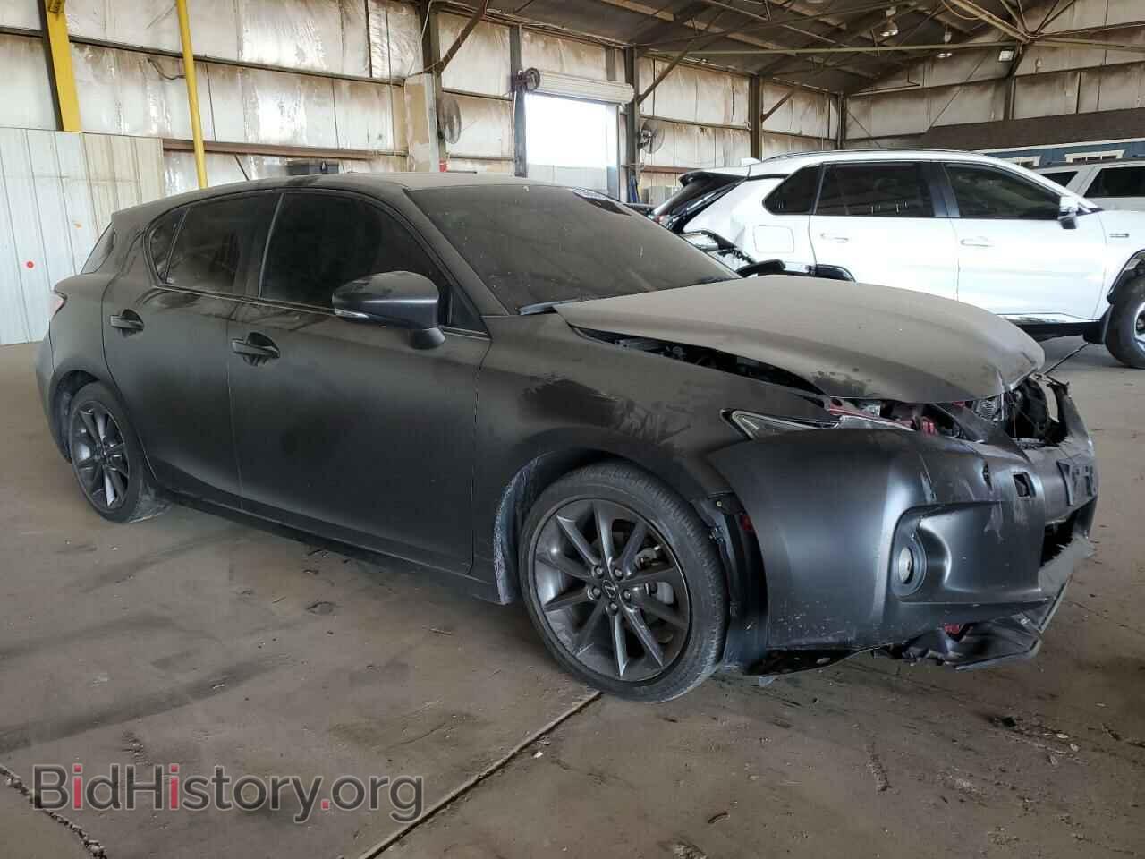 2012 LEXUS CT 200 - VIN: JTHKD5BH3C2103532 - Фото 4