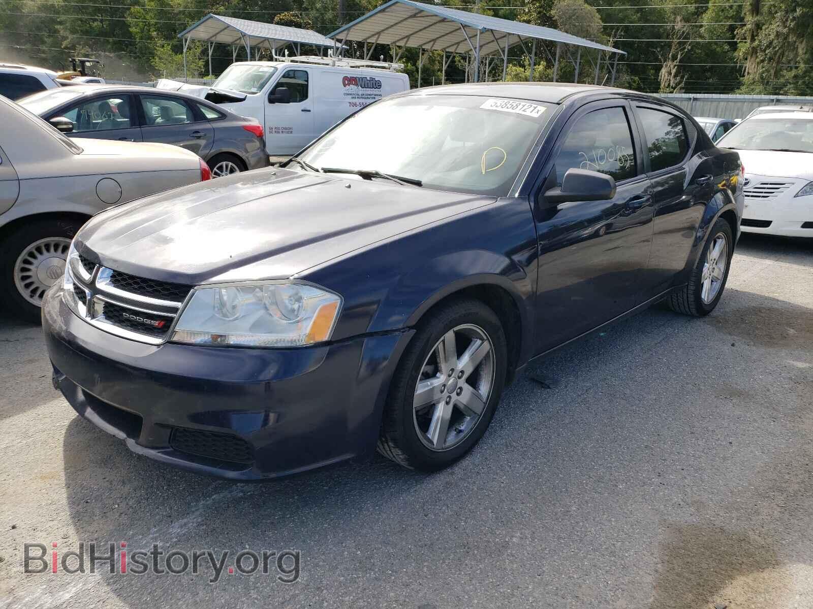 2013 DODGE AVENGER - VIN: 1C3CDZAB5DN551933 - Фото 2