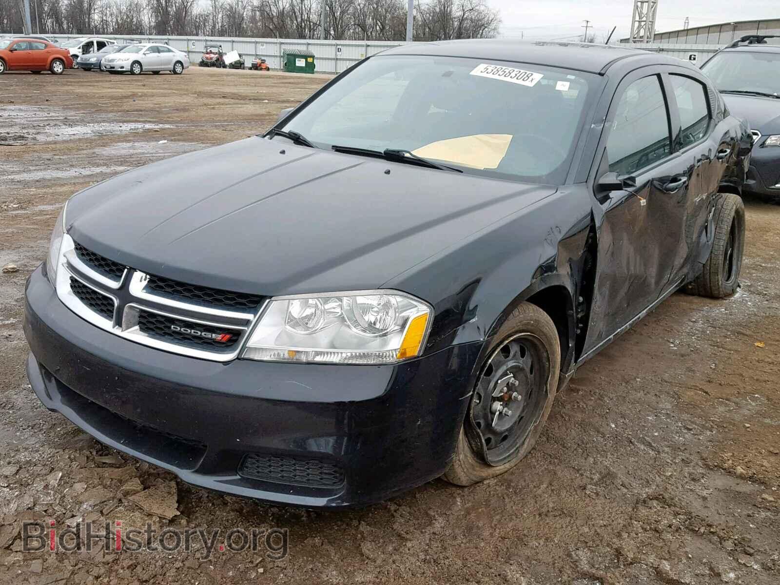 2014 DODGE AVENGER - VIN: 1C3CDZAB0EN117260 - Фото 2