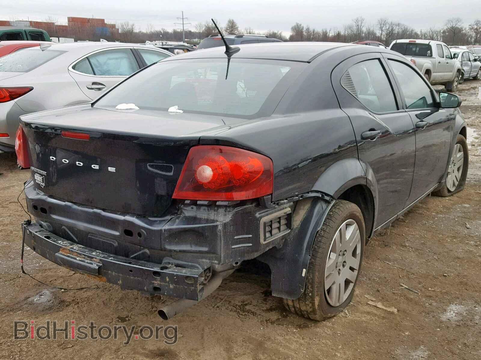 2014 DODGE AVENGER - VIN: 1C3CDZAB0EN117260 - Фото 4