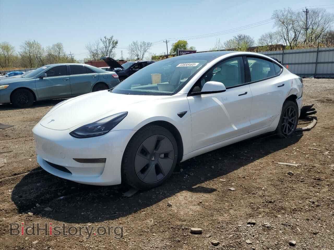 Фотография 5YJ3E1EAXMF977983 - TESLA MODEL 3 2021