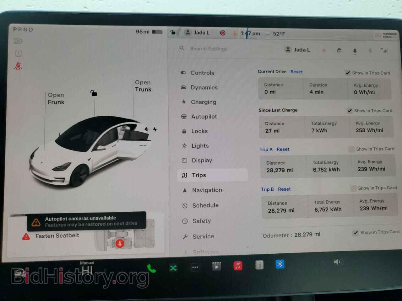 2021 TESLA MODEL 3 - VIN: 5YJ3E1EAXMF977983 - Фото 9