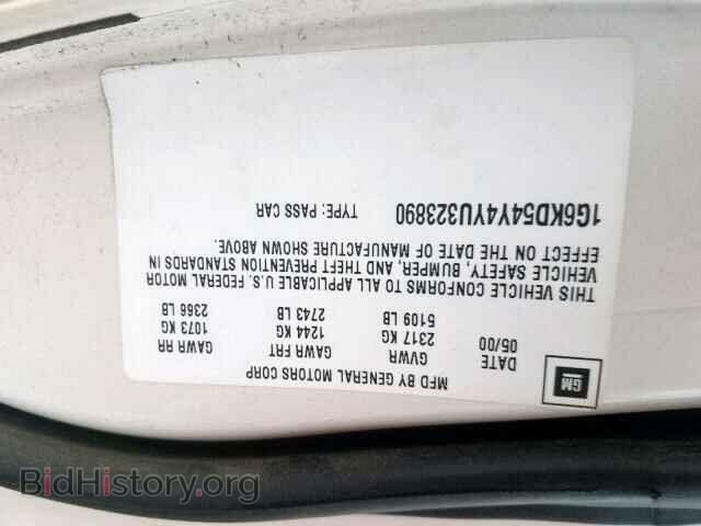 2000 CADILLAC DEVILLE - VIN: 1G6KD54Y4YU323890 - Photo 10