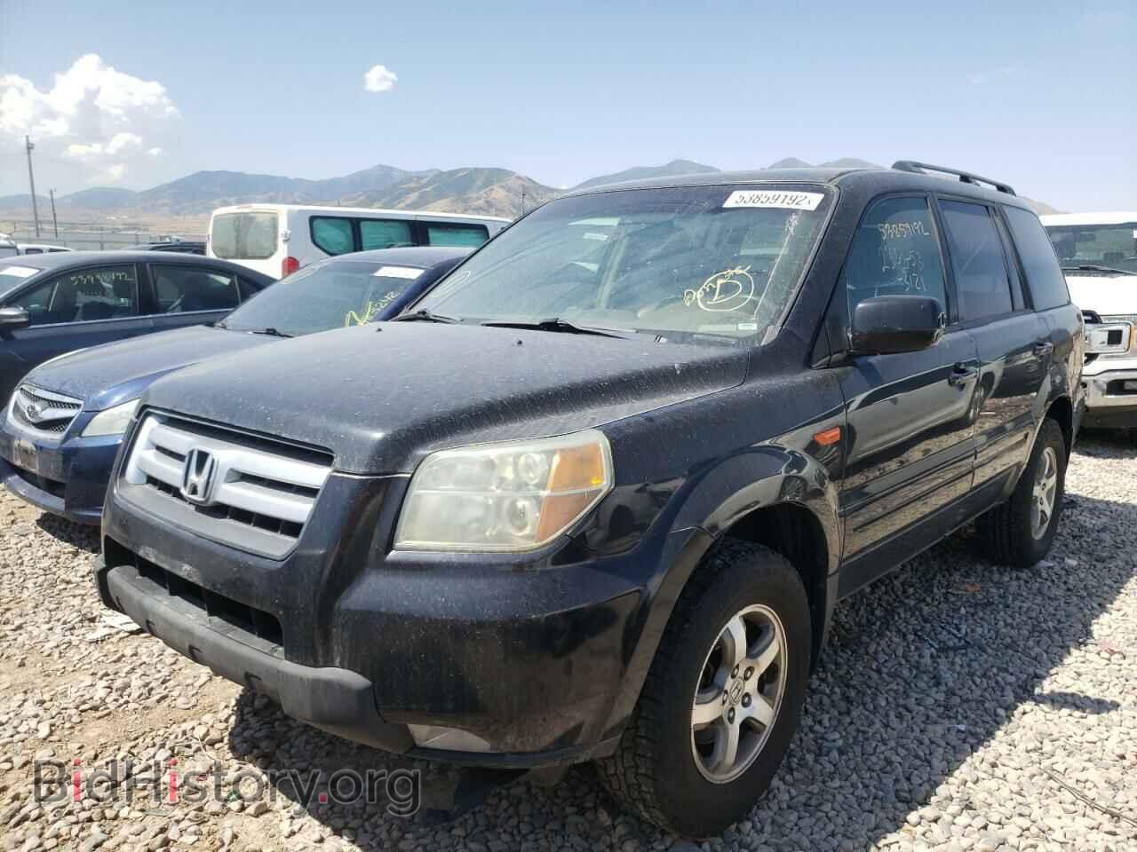 2006 HONDA PILOT - VIN: 2HKYF18556H512419 - Фото 2