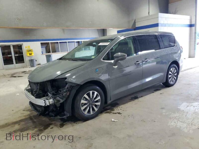 2021 Chrysler PACIFICA Hybrid Touring L (VIN 2C4RC1L72MR596429) — фото 1 из 14, Copart, повреждение: передняя часть