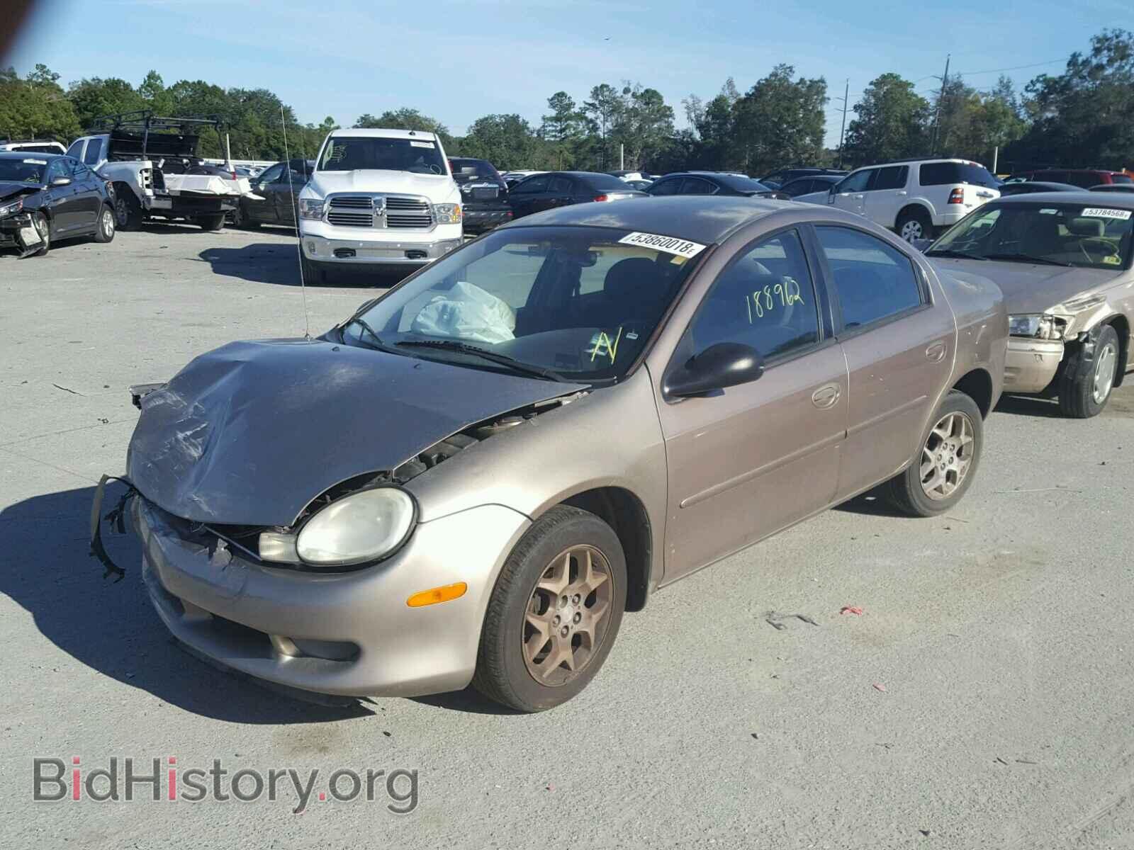 2001 DODGE NEON - VIN: 1B3ES46C61D203785 - Фото 2