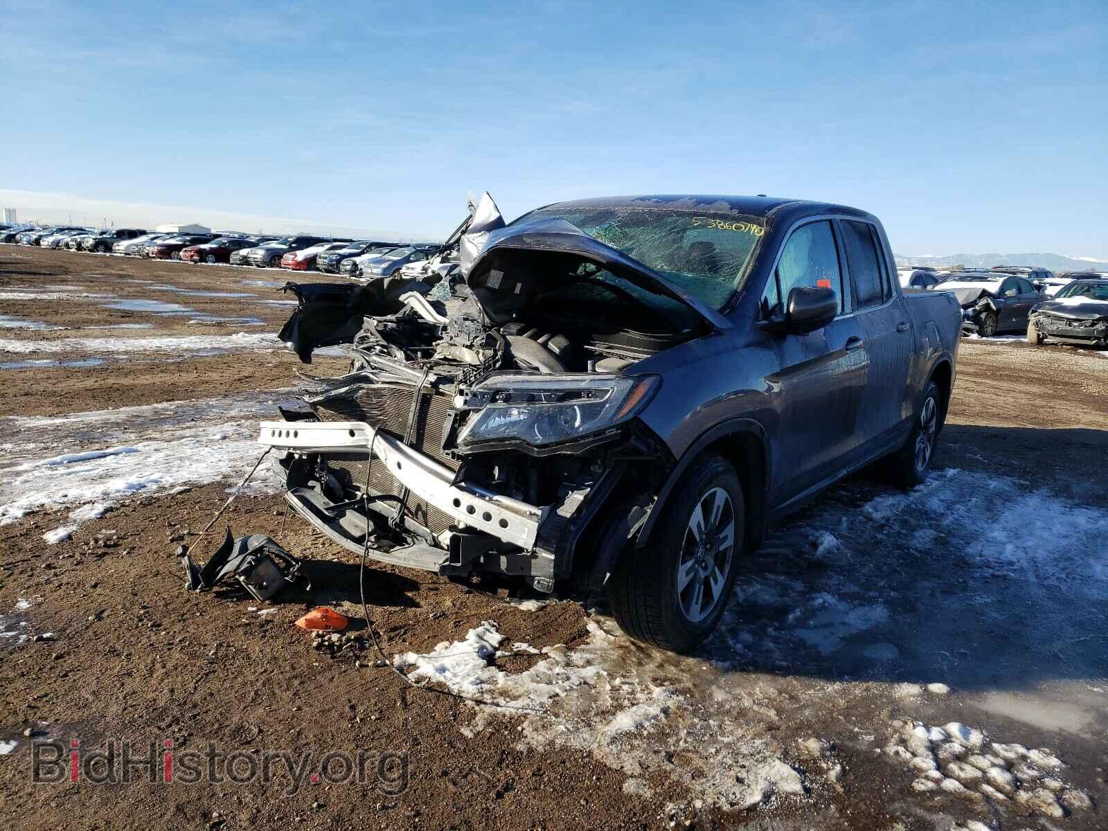 2017 HONDA RIDGELINE - VIN: 5FPYK2F51HB006924 - Фото 2