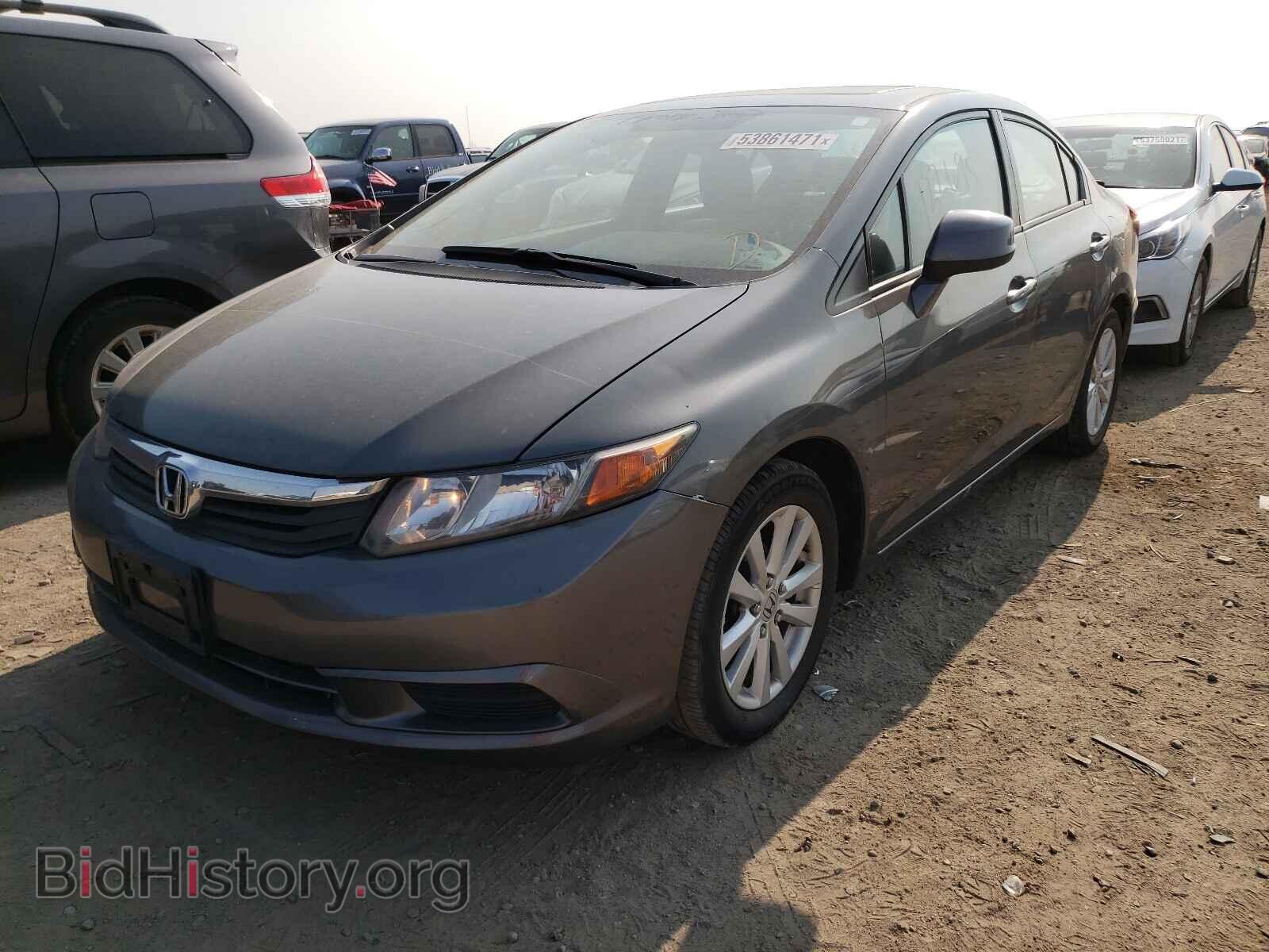 2012 HONDA CIVIC - VIN: 2HGFB2F96CH540363 - Фото 2