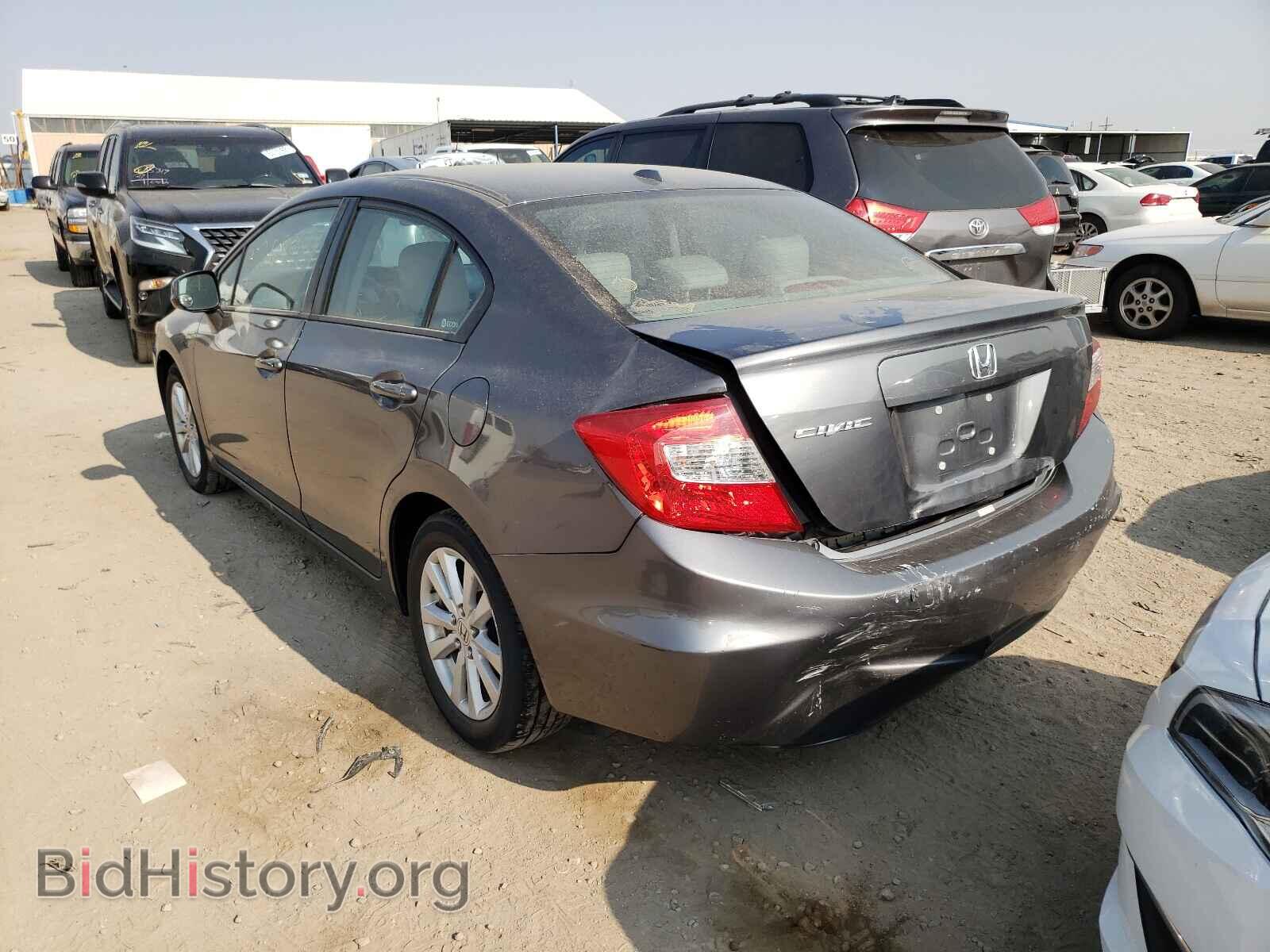 2012 HONDA CIVIC - VIN: 2HGFB2F96CH540363 - Фото 3