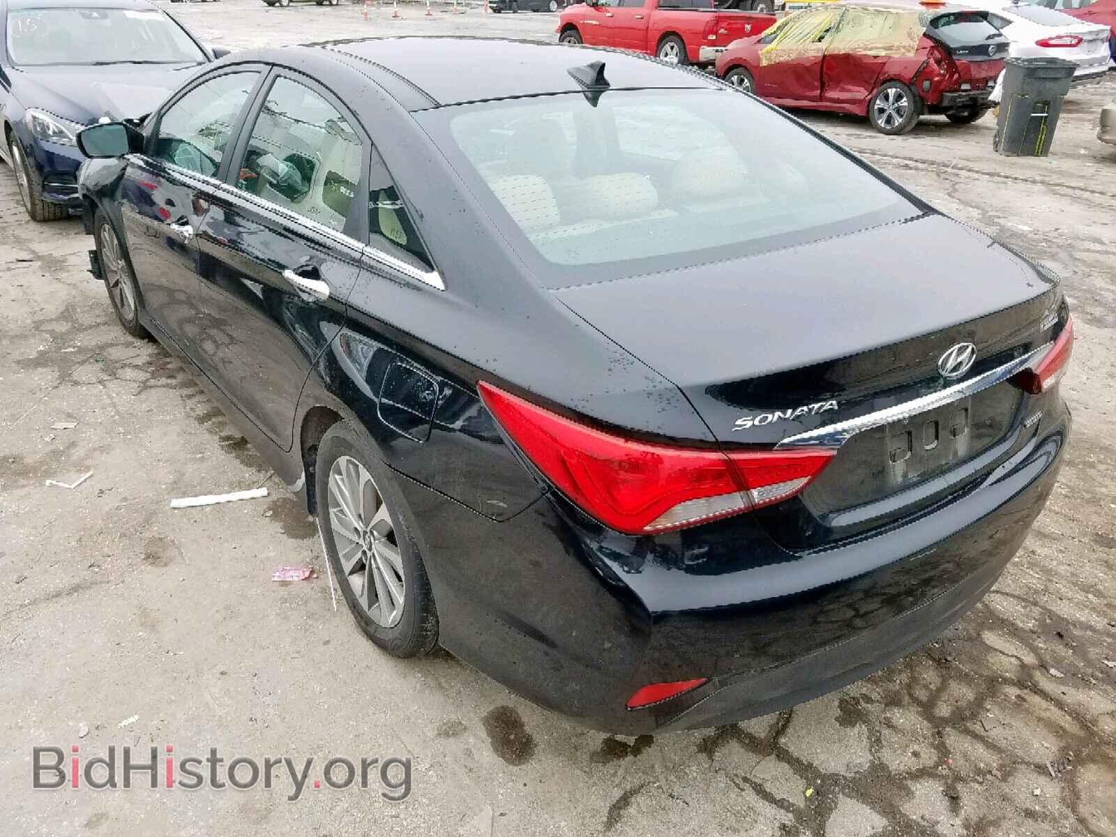 2014 HYUNDAI SONATA - VIN: 5NPEC4AC1EH839128 - Фото 3