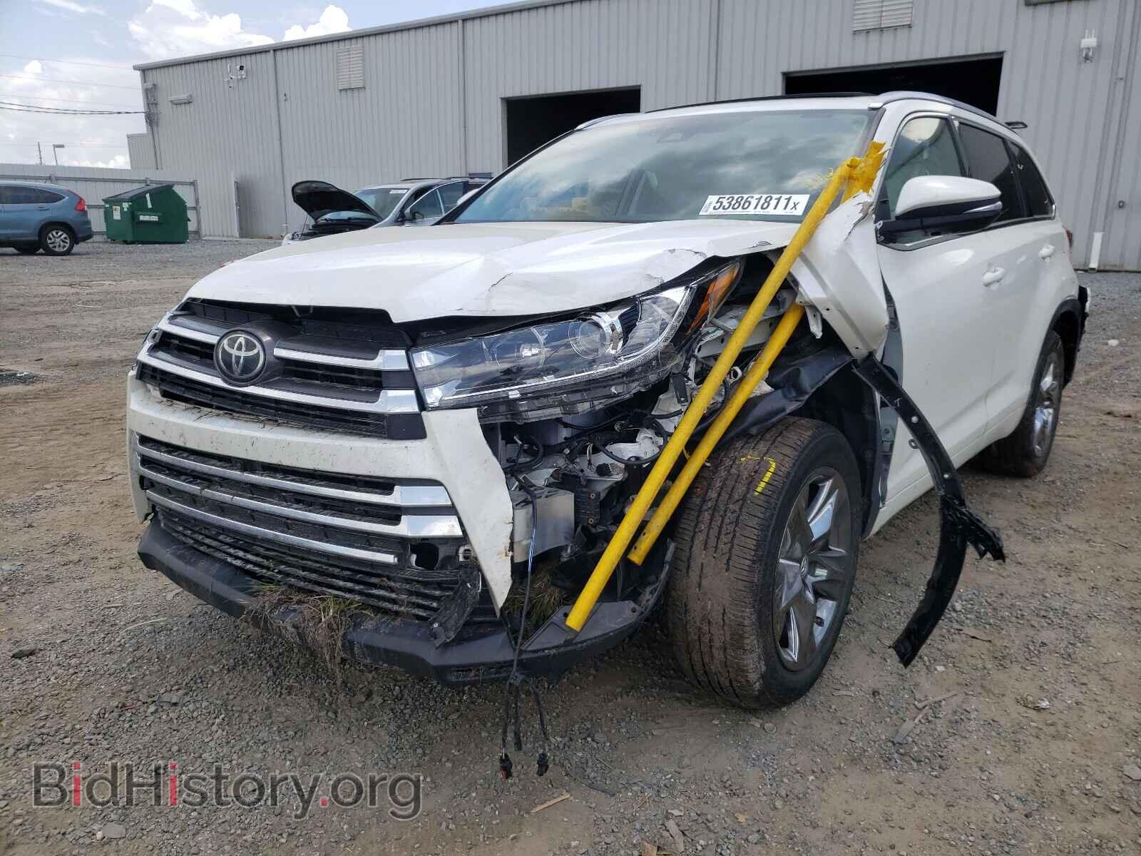 2018 TOYOTA HIGHLANDER - VIN: 5TDYZRFH7JS259948 - Фото 2