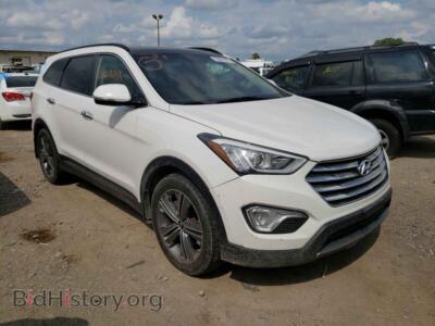 2014 Hyundai SANTA FE Santa FE G, white — VIN KM8SRDHF9EU077184, Copart