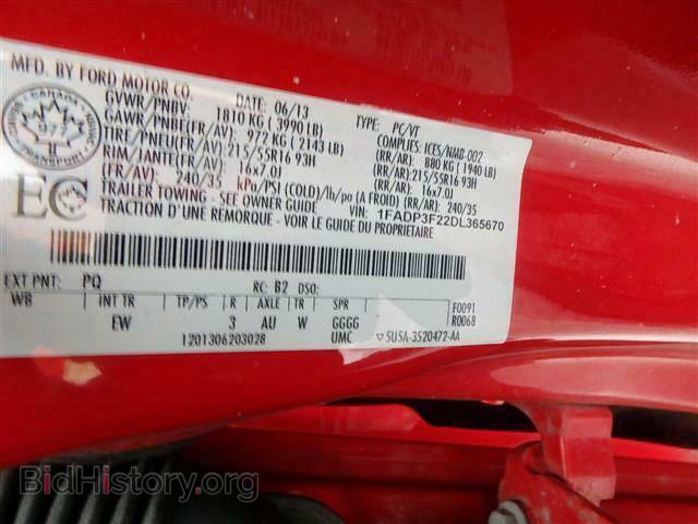 2013 FORD FOCUS SE - VIN: 1FADP3F22DL365670 - Фото 9