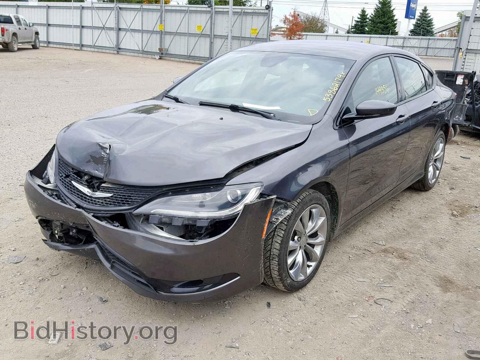 2015 CHRYSLER 200 - VIN: 1C3CCCBB0FN712836 - Фото 2