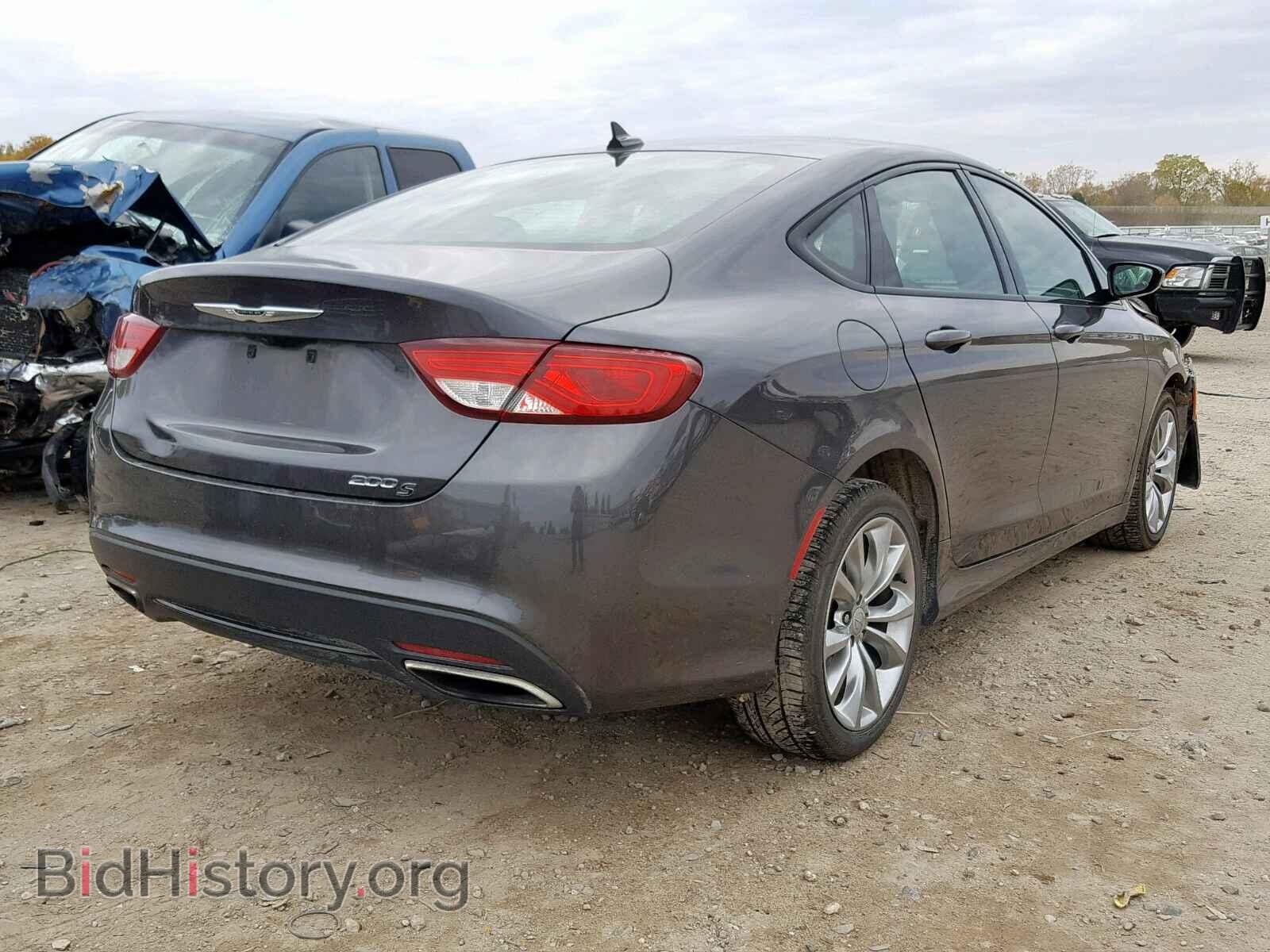 2015 CHRYSLER 200 - VIN: 1C3CCCBB0FN712836 - Фото 4