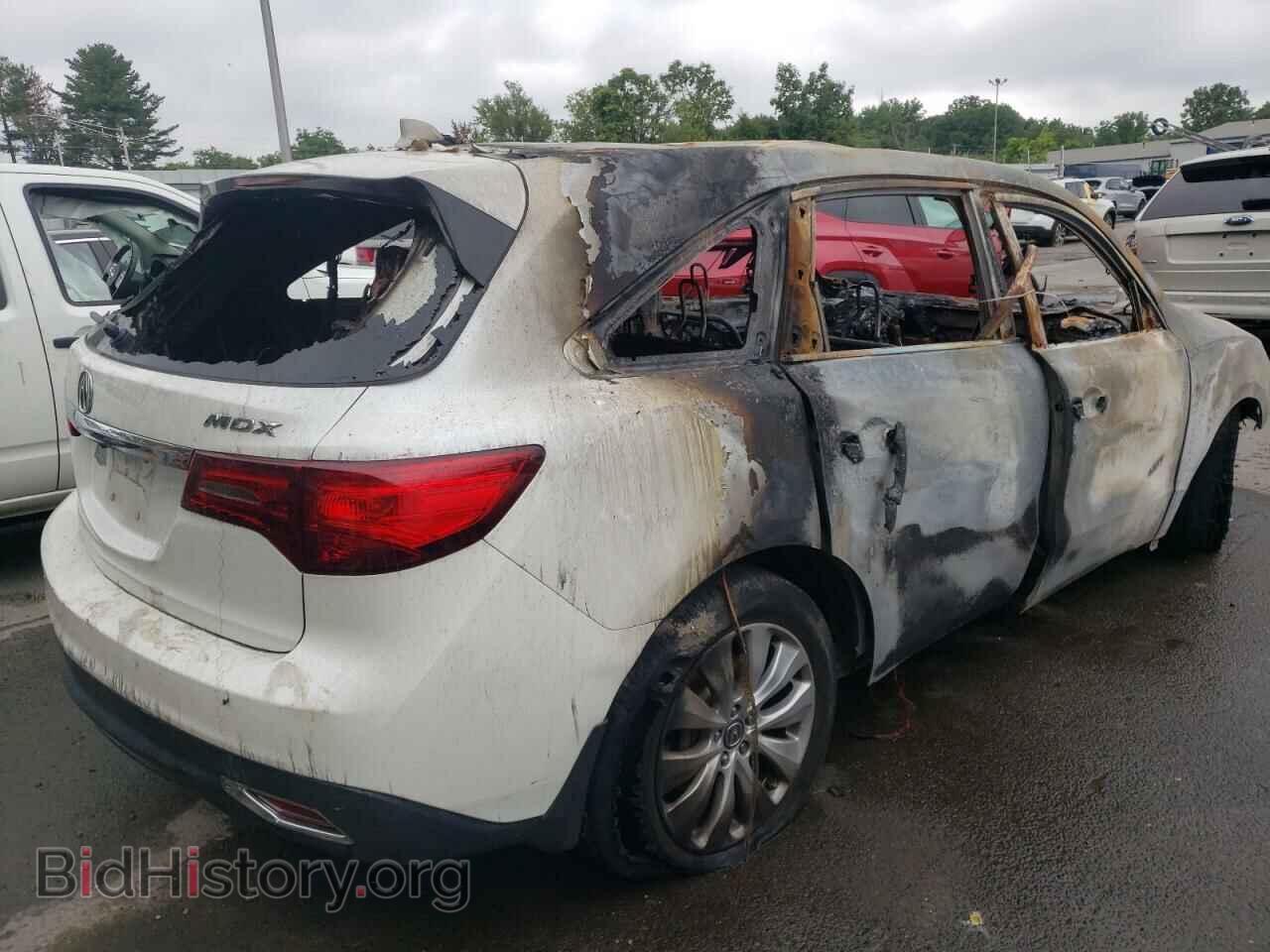 2014 ACURA MDX - VIN: 5FRYD3H43EB019763 - Фото 4