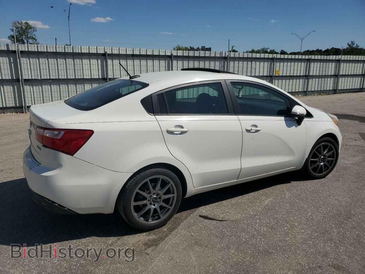 2012 KIA RIO - VIN: KNADN4A38C6047536 - Фото 3