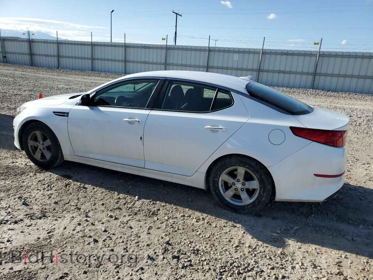 2015 KIA OPTIMA - VIN: KNAGM4A76F5654614 - Фото 2