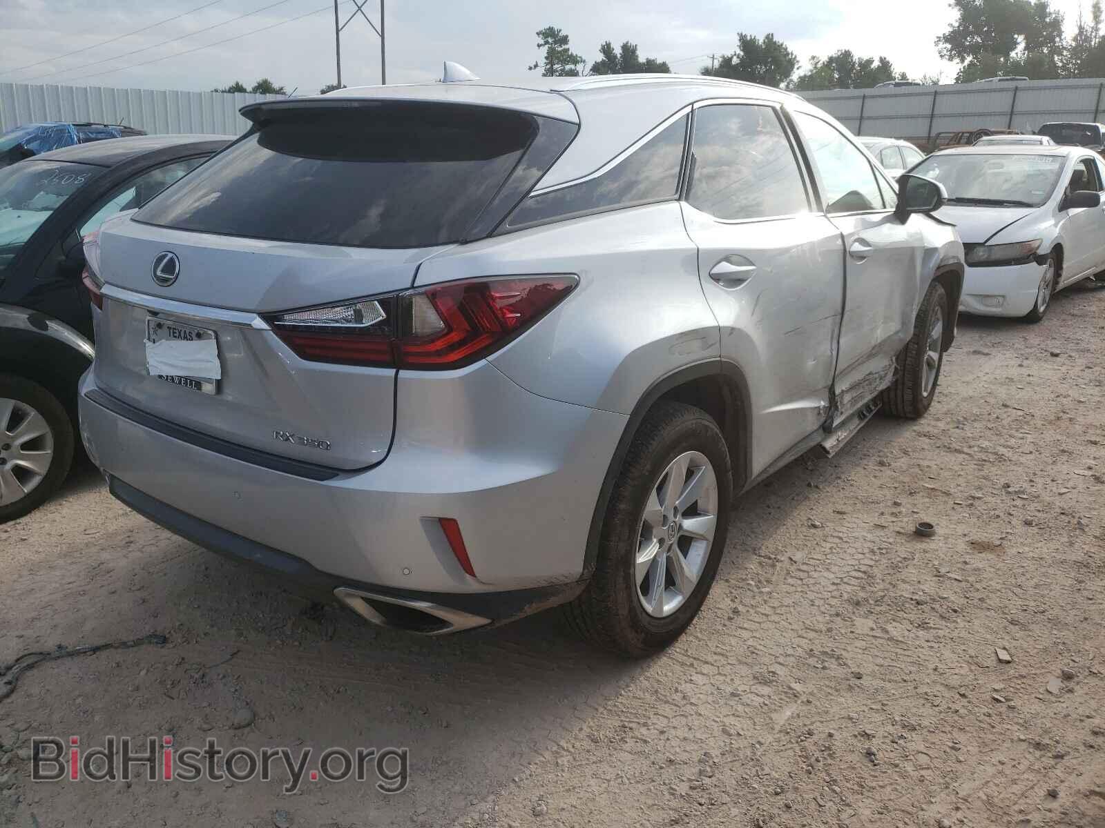 2017 LEXUS RX350 - VIN: 2T2ZZMCA3HC090850 - Фото 4