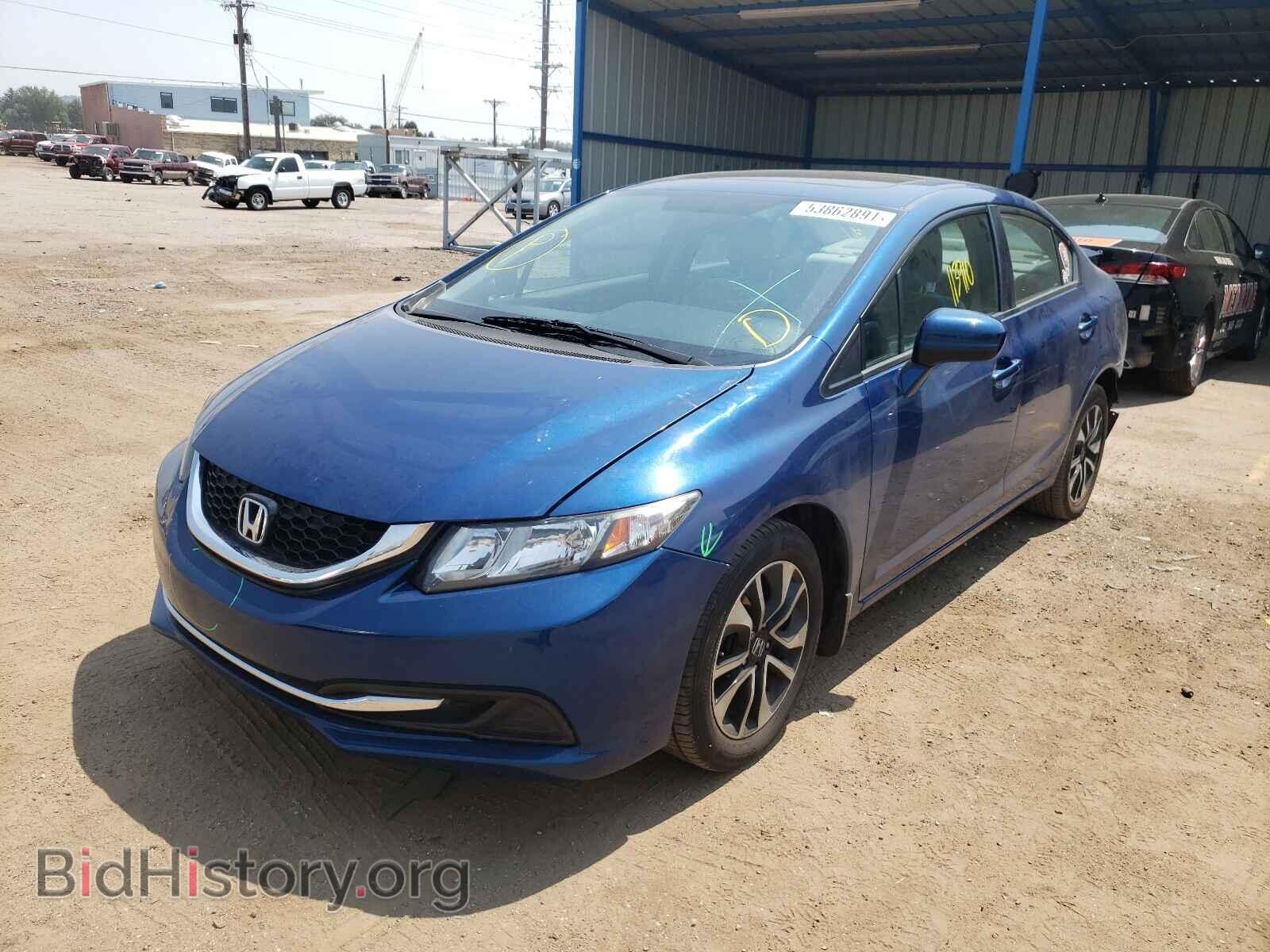 2015 HONDA CIVIC - VIN: 19XFB2F88FE049203 - Фото 2
