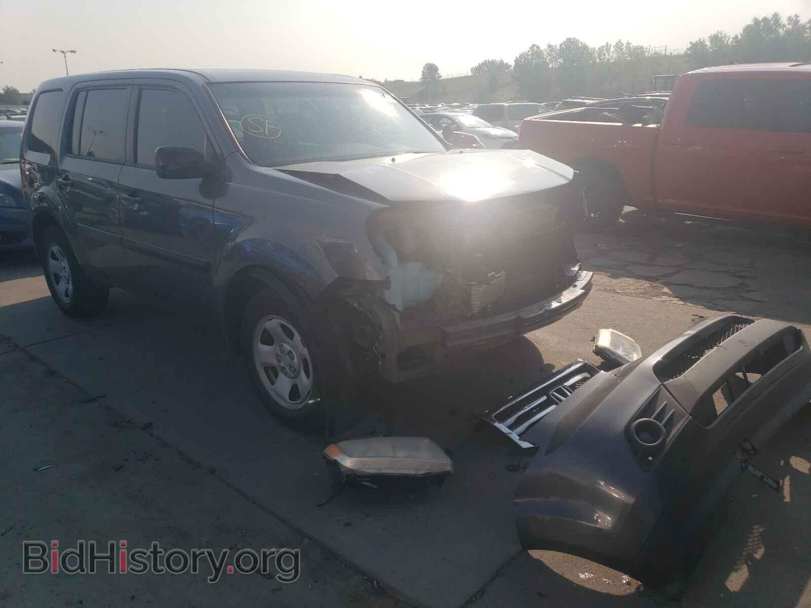 Фотография 5FNYF4H26DB002437 - HONDA PILOT 2013