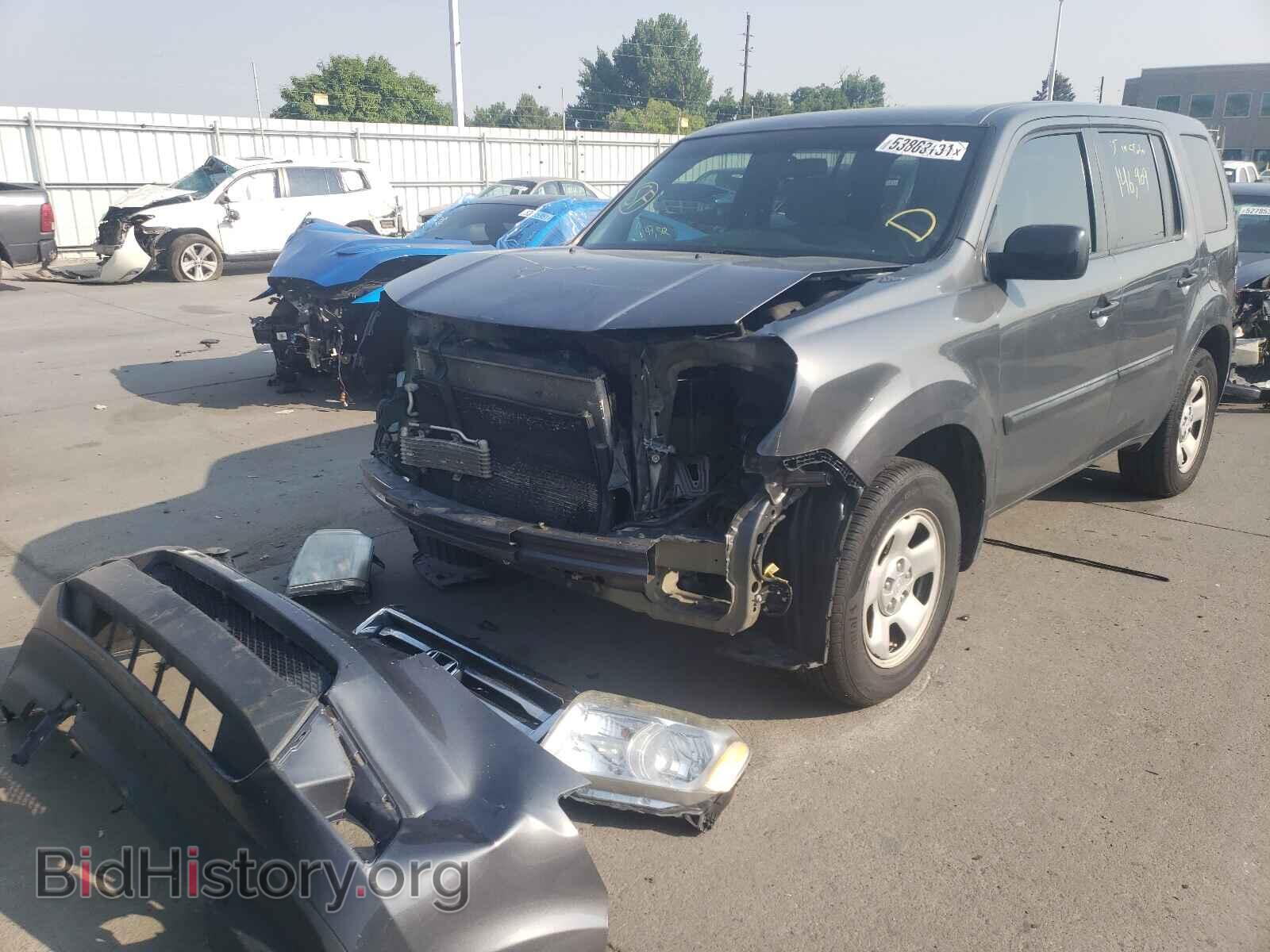 2013 HONDA PILOT - VIN: 5FNYF4H26DB002437 - Photo 2