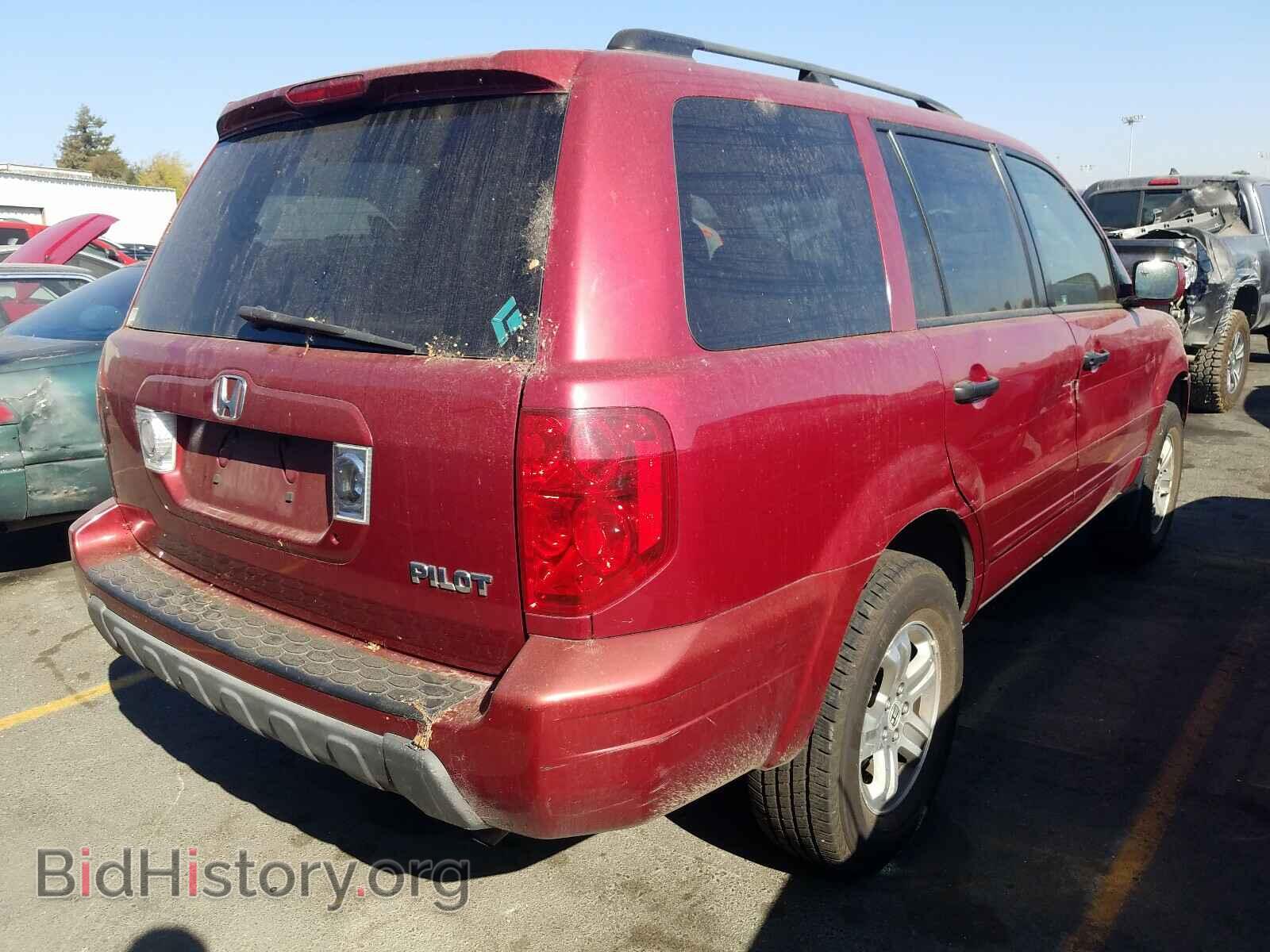2005 HONDA PILOT - VIN: 2HKYF18635H569936 - Фото 4