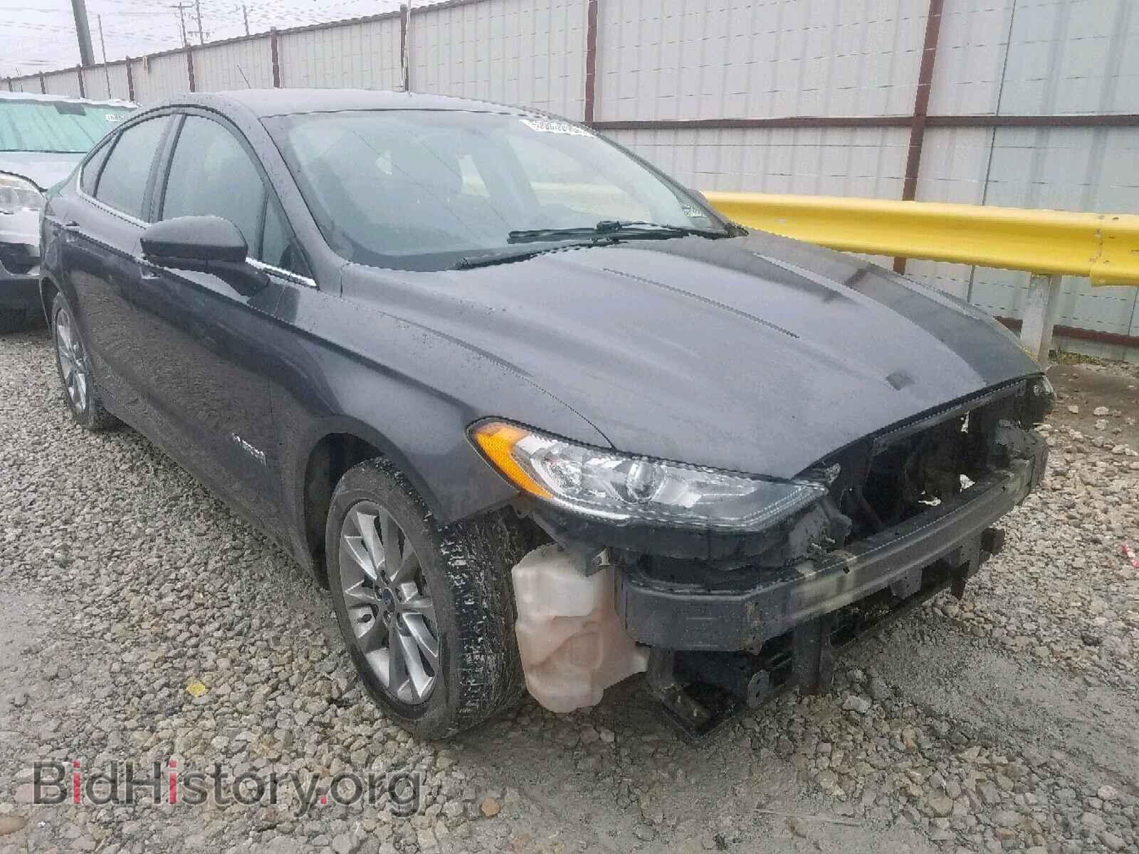 Фотография 3FA6P0LU0HR279892 - FORD FUSION SE 2017