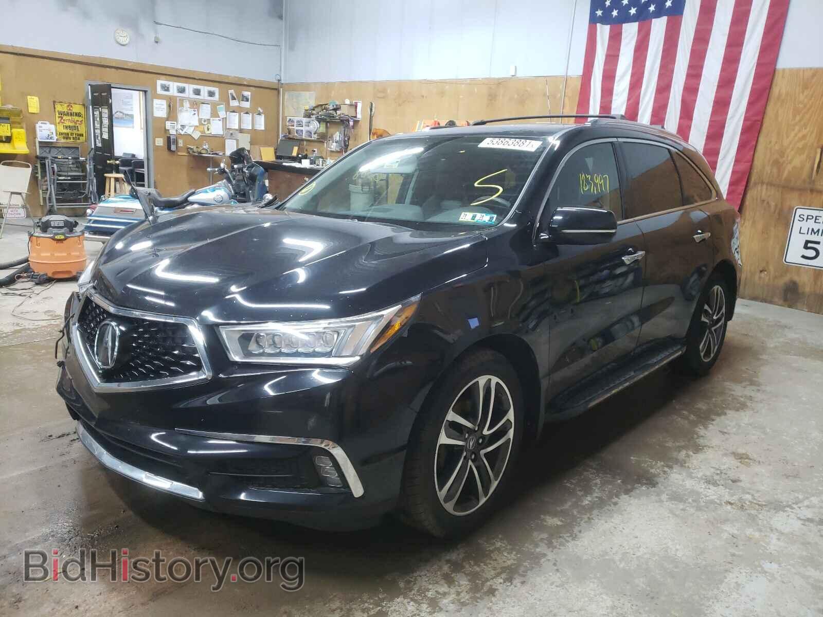 2017 ACURA MDX - VIN: 5FRYD4H81HB008158 - Фото 2