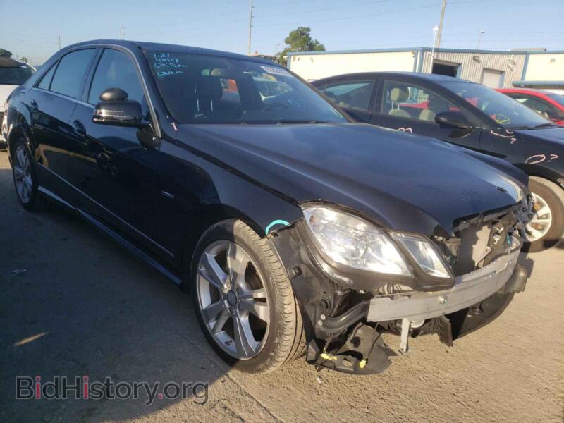 2012 Mercedes-Benz E-CLASS E 350 4MAT (VIN WDDHF8JBXCA652189) — photo 1 of 10, Copart, damage: front end