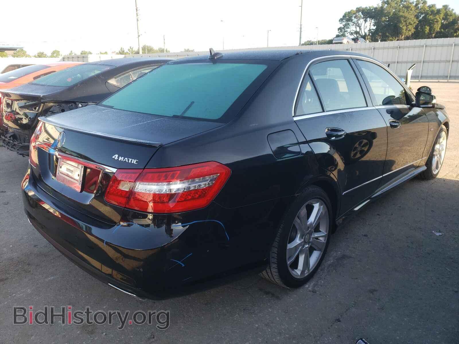 2012 MERCEDES-BENZ E-CLASS - VIN: WDDHF8JBXCA652189 - Фото 4