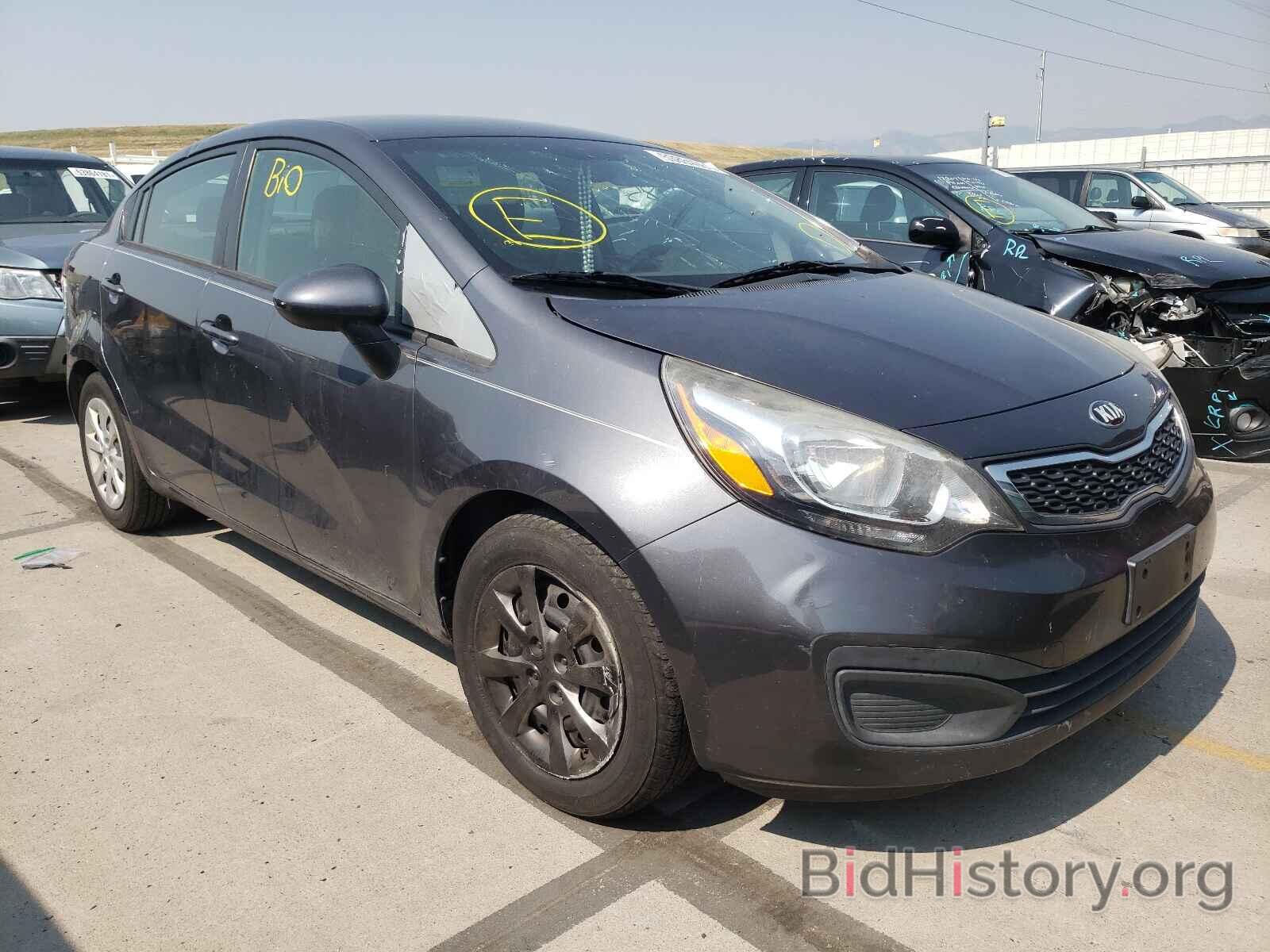 Photo KNADN4A39E6394859 - KIA RIO 2014