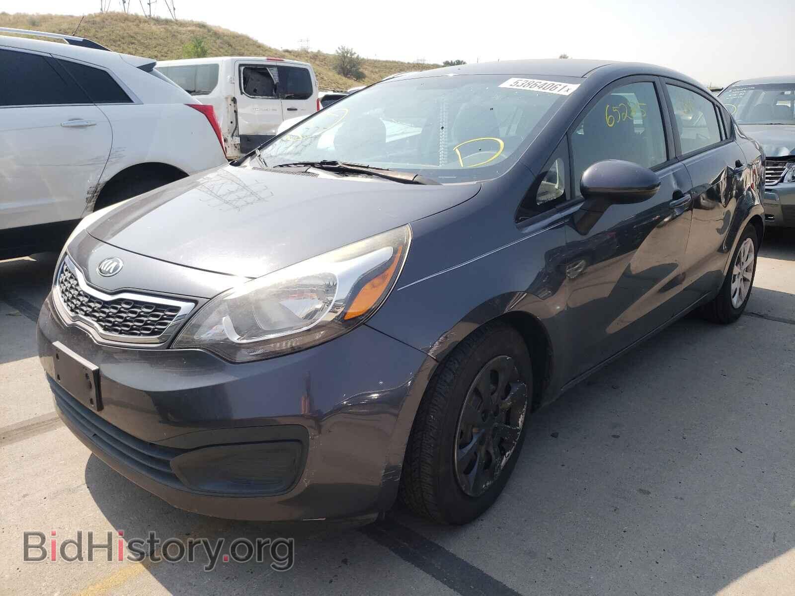 2014 KIA RIO - VIN: KNADN4A39E6394859 - Фото 2