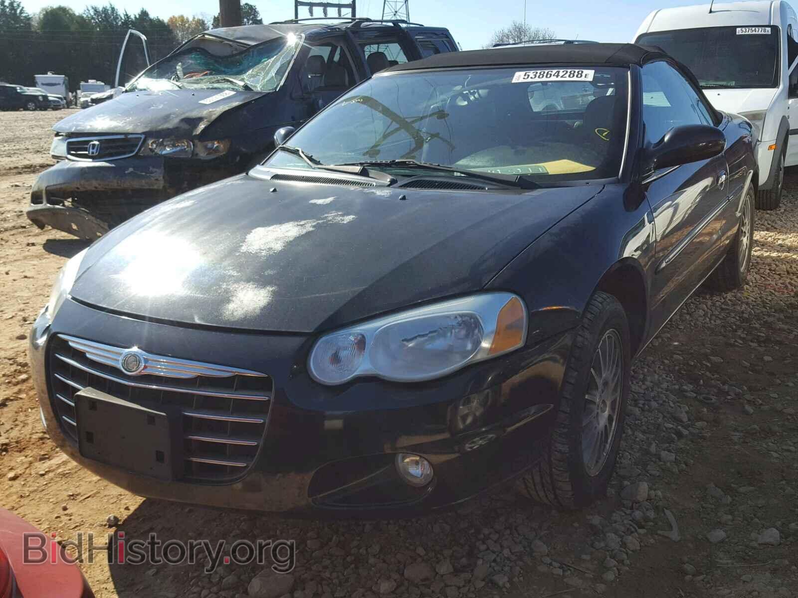 2006 CHRYSLER SEBRING - VIN: 1C3EL55R66N197791 - Фото 2