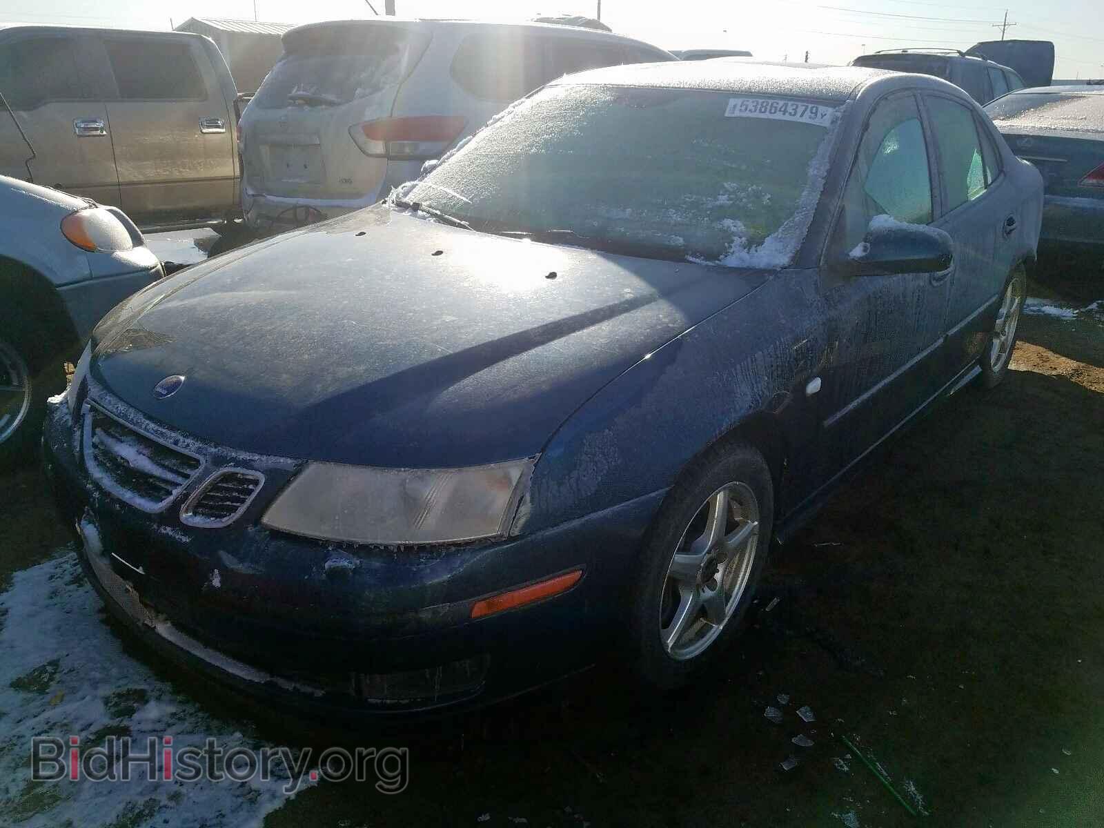 2007 SAAB 9 3 - VIN: YS3FH41U171118020 - Фото 2