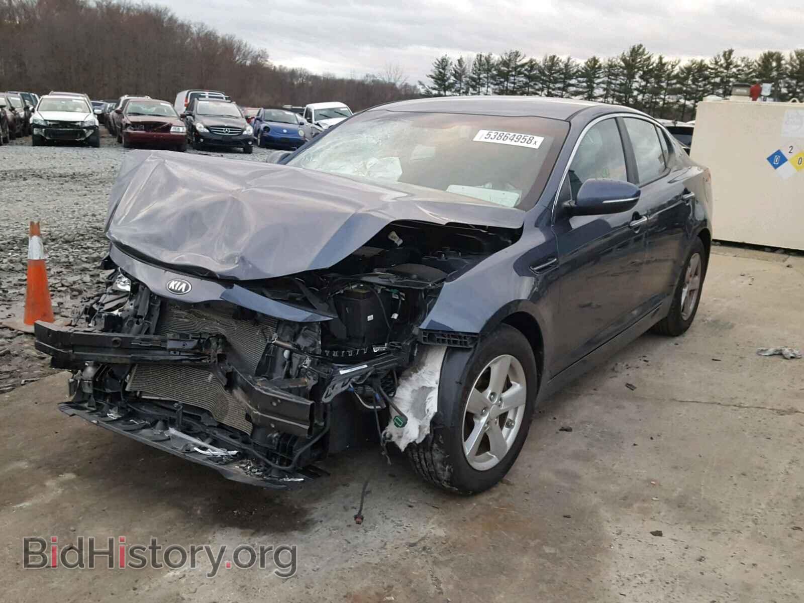 2015 KIA OPTIMA - VIN: KNAGM4A73F5570704 - Фото 2