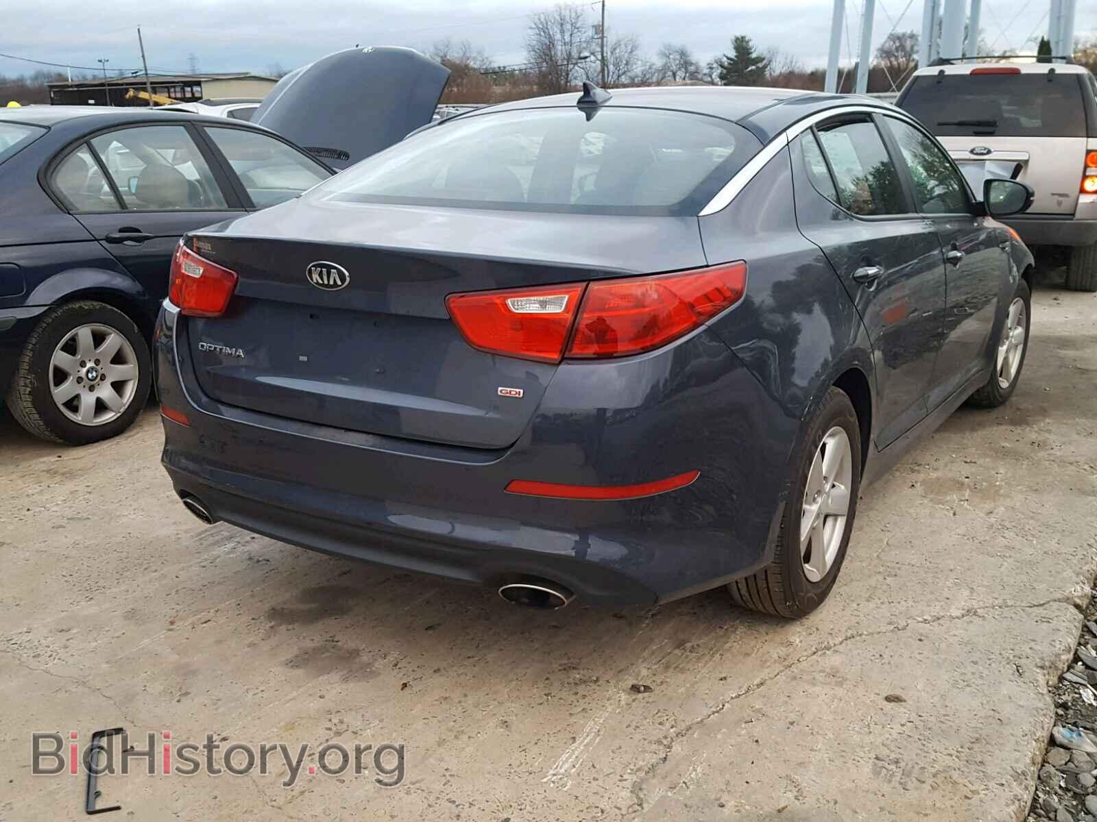 2015 KIA OPTIMA - VIN: KNAGM4A73F5570704 - Фото 4