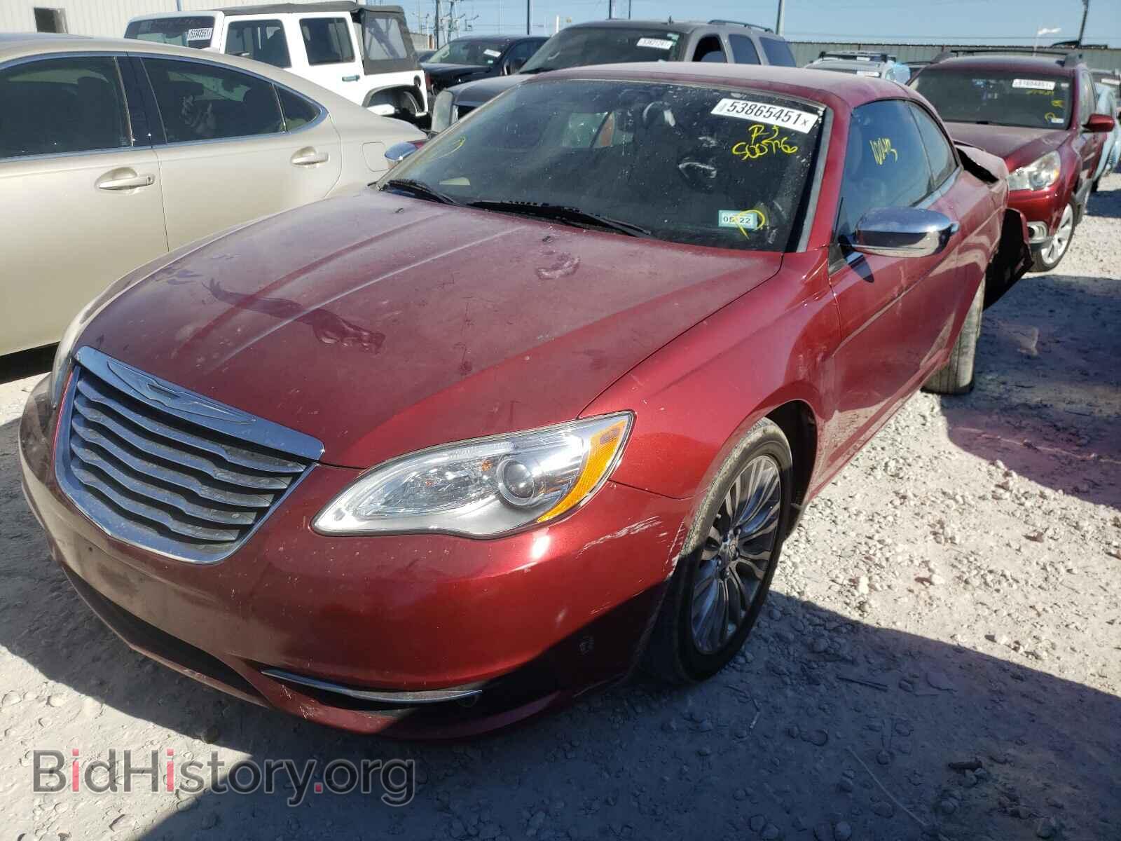 2013 CHRYSLER 200 - VIN: 1C3BCBFG9DN500736 - Фото 2