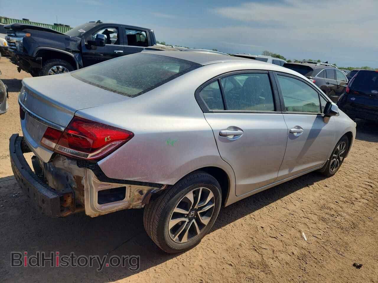 2013 HONDA CIVIC - VIN: 19XFB2F82DE023967 - Фото 3