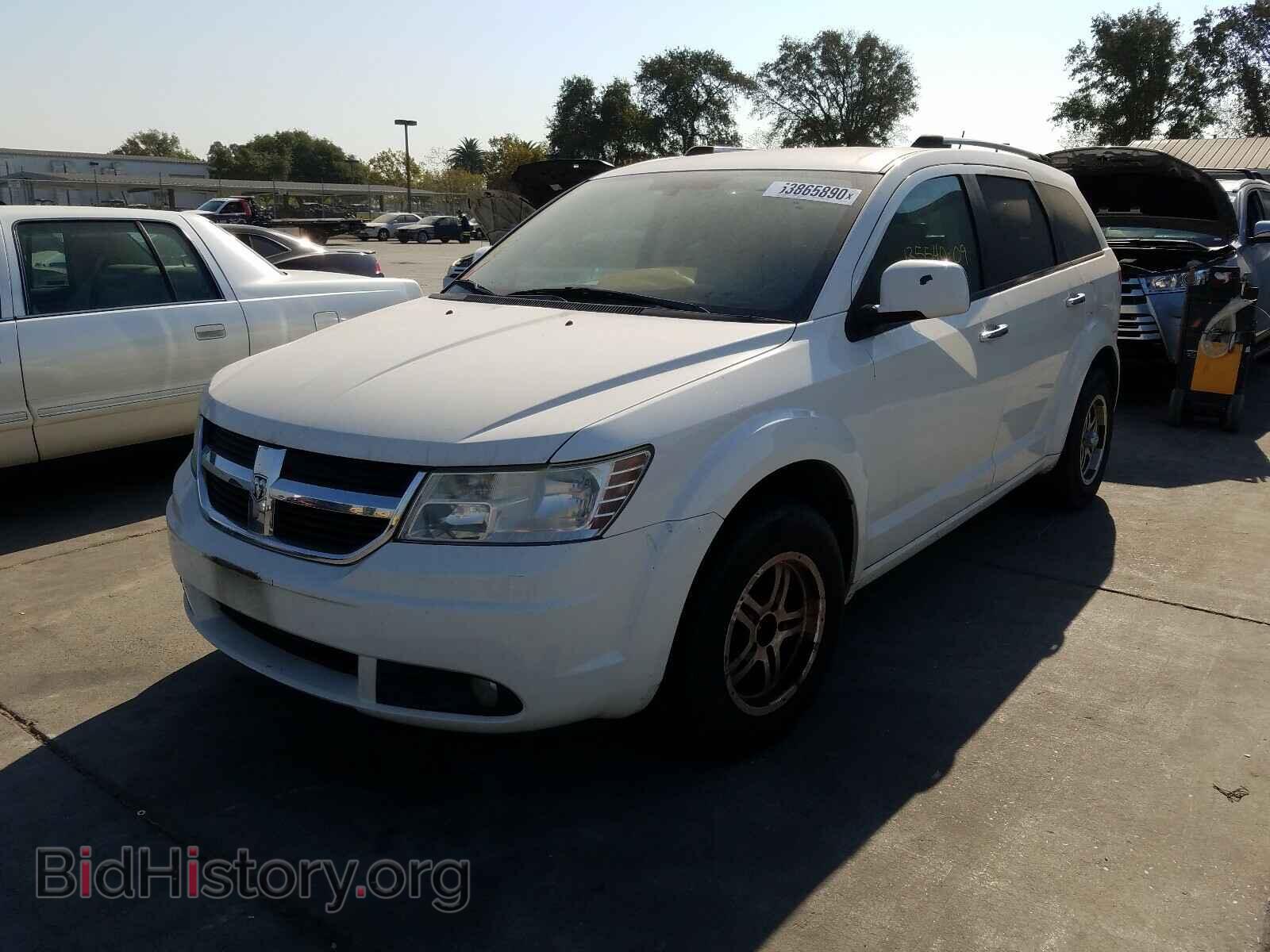2009 DODGE JOURNEY - VIN: 3D4GG67V69T216372 - Фото 2