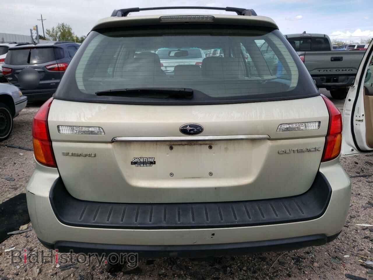 2007 SUBARU OUTBACK - VIN: 4S4BP61C577332058 - Фото 6