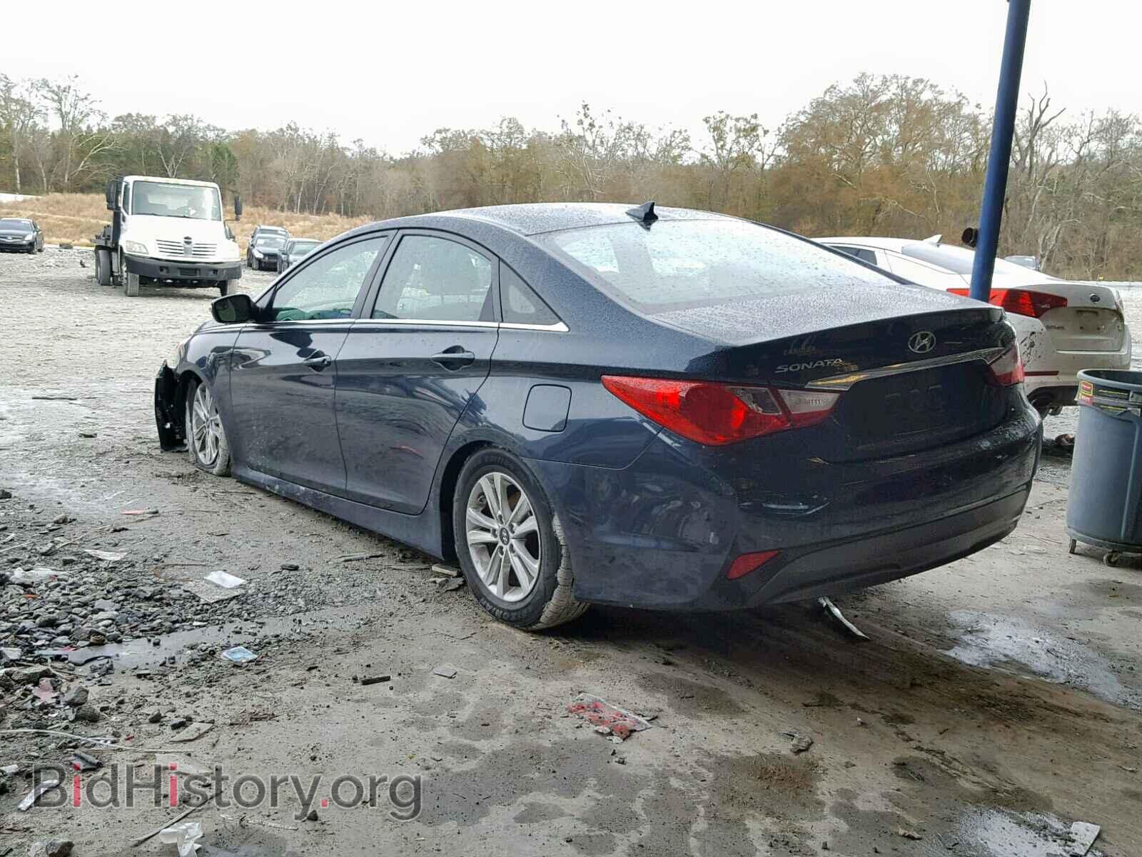 2014 HYUNDAI SONATA - VIN: 5NPEB4AC0EH832173 - Фото 3