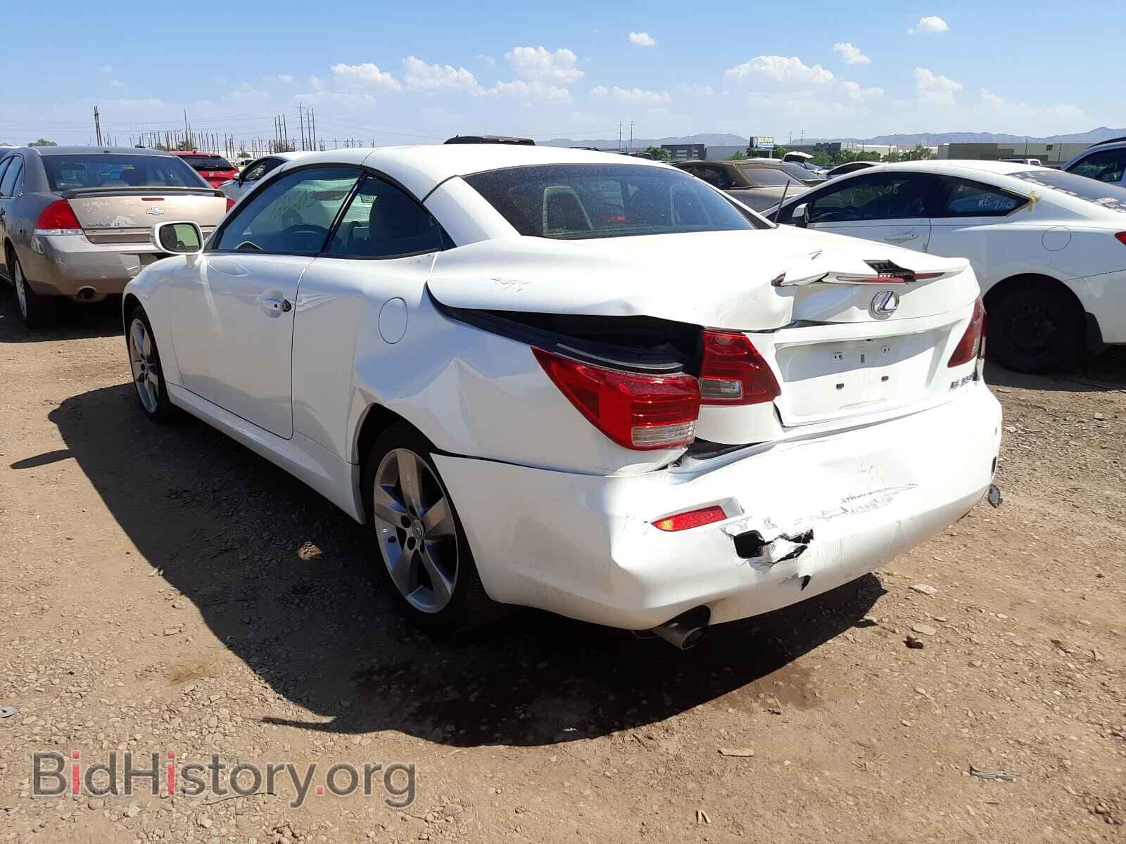 2011 LEXUS IS - VIN: JTHFE2C26B2505759 - Фото 3