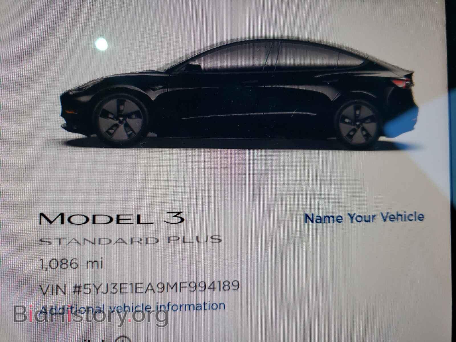 2021 TESLA MODEL 3 - VIN: 5YJ3E1EA9MF994189 - Photo 8