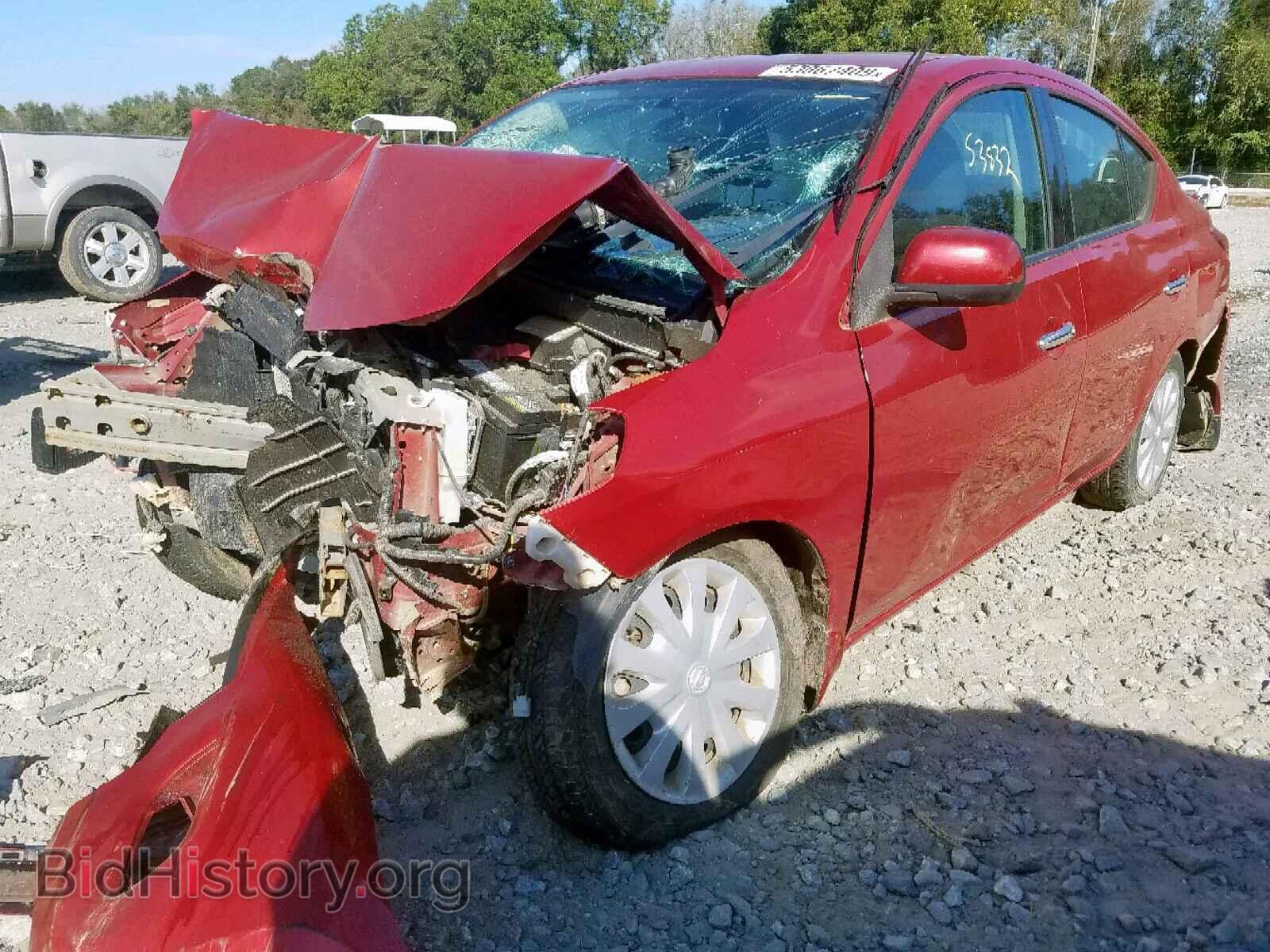 2014 NISSAN VERSA - VIN: 3N1CN7AP2EL858862 - Фото 2