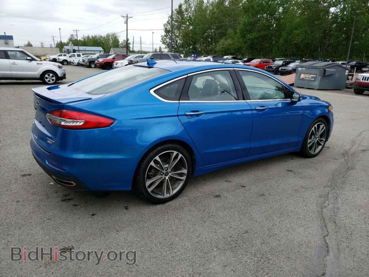 2020 FORD FUSION - VIN: 3FA6P0D99LR117746 - Фото 3