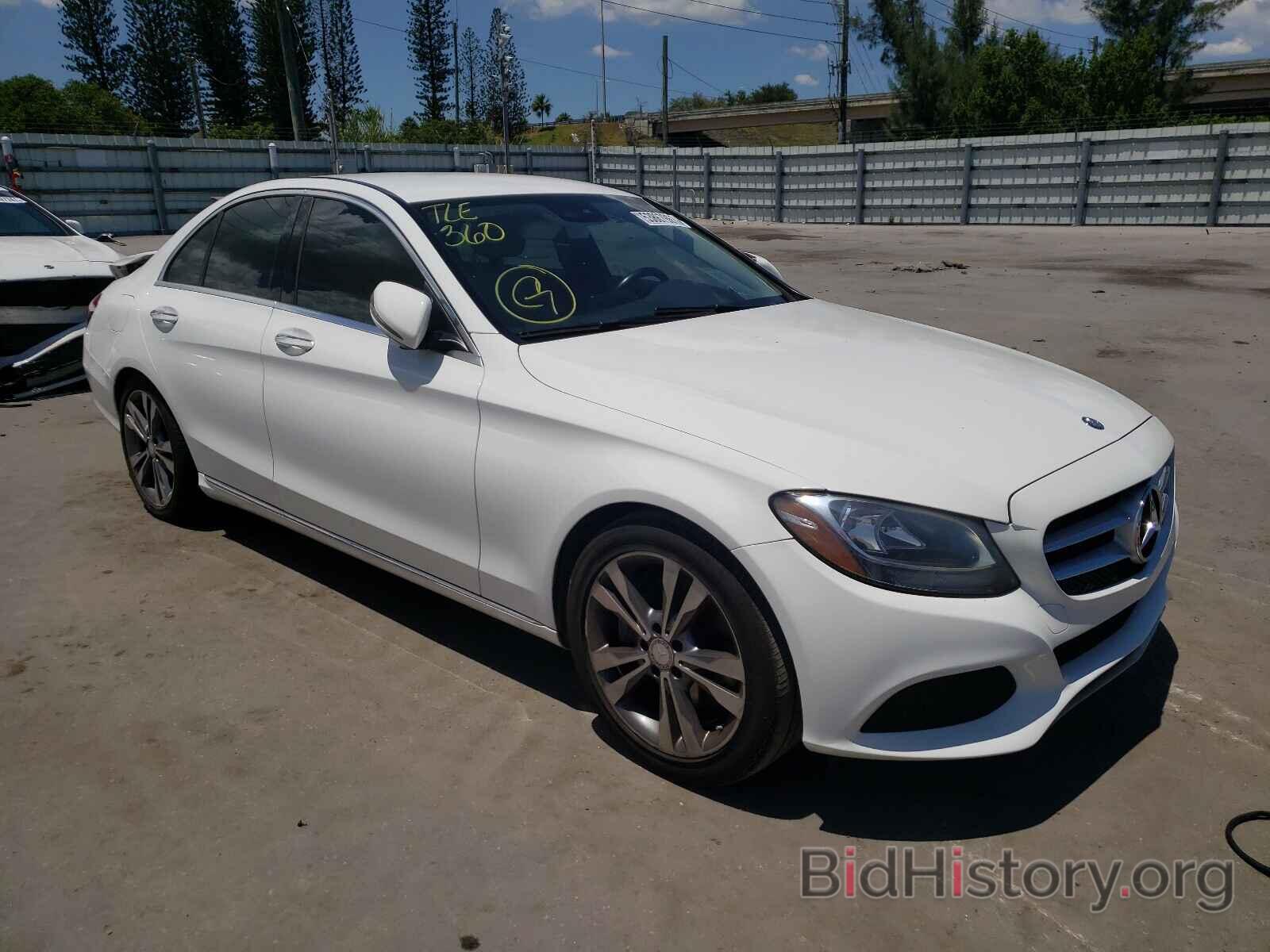 Photo 55SWF4JB1GU119122 - MERCEDES-BENZ C-CLASS 2016